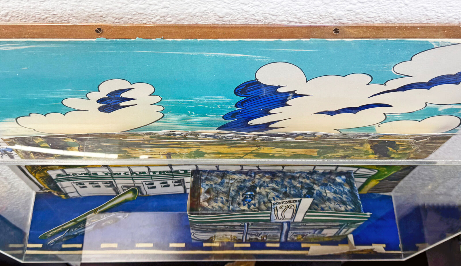 Artwork by Red Grooms, Tonto-Condo (hand signed 3D constructed lithograph), Made of Lithograph 