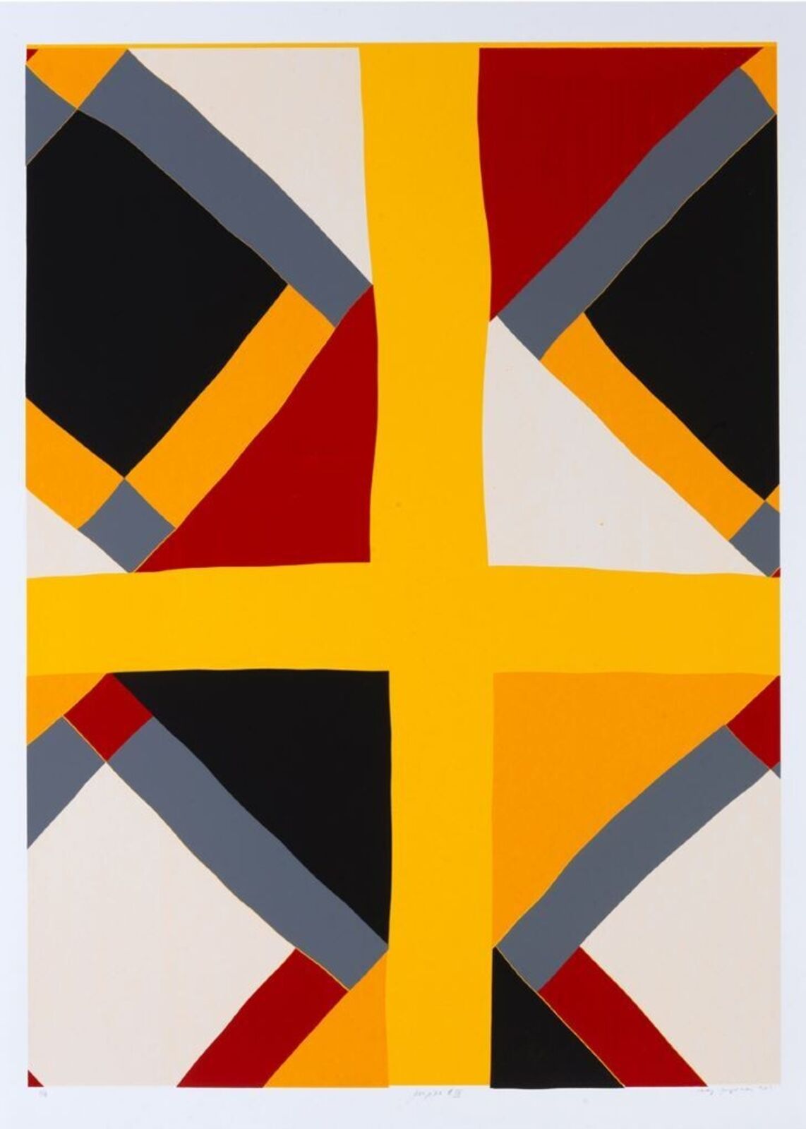 Artwork by Remy Jungerman, PEEPINA A IV, Made of Silkscreen 