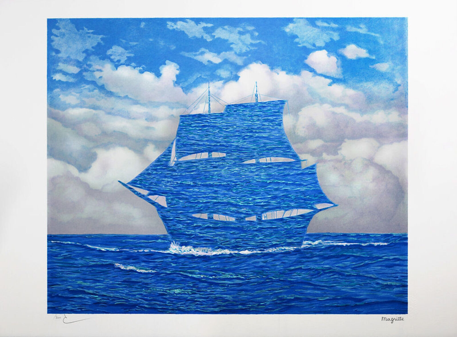 Le Séducteur (The Tempter) by René Magritte, 2004