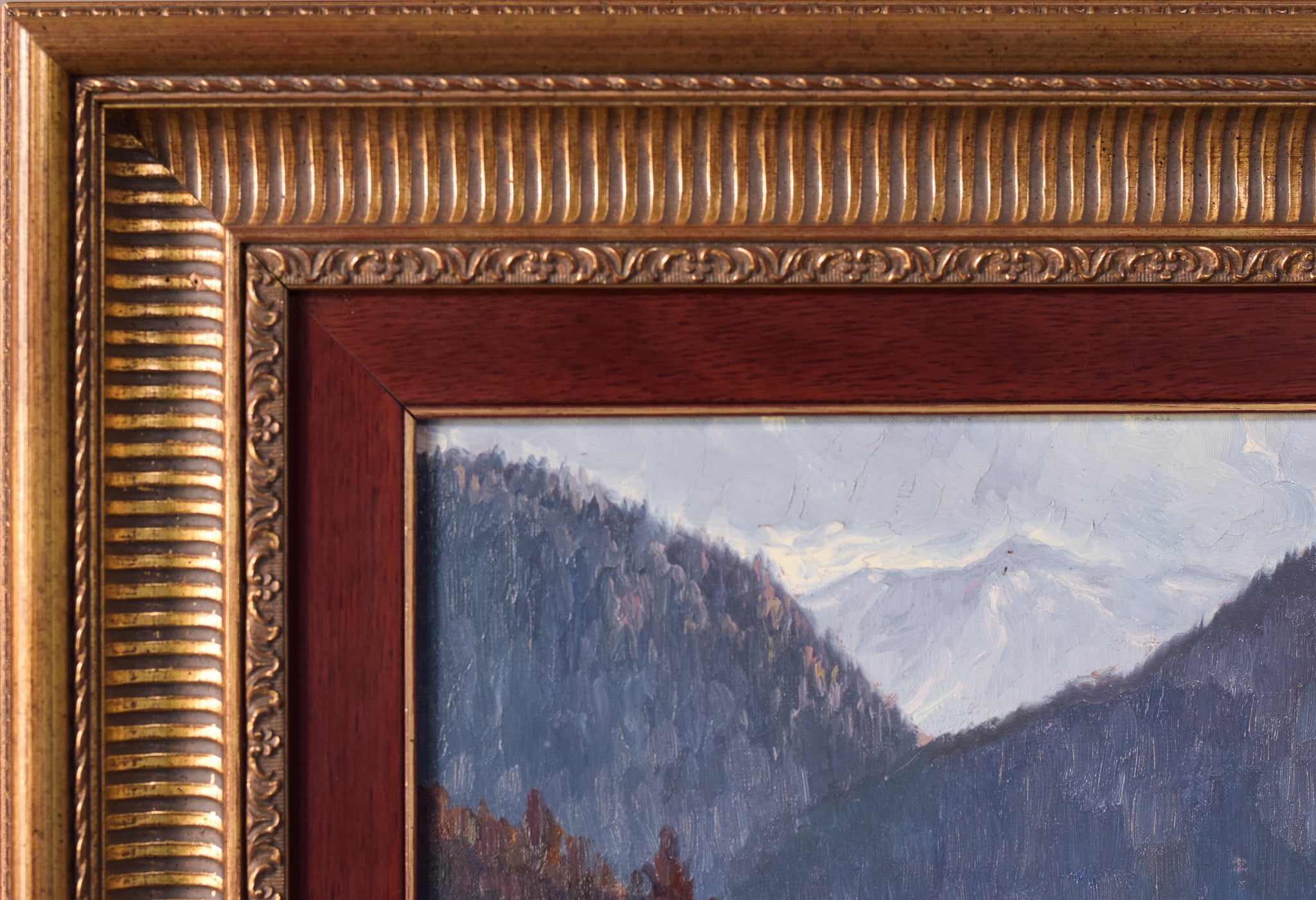 Artwork by Ricard Tárrega Viladoms, Lake Königssee, Made of Oil on canvas 