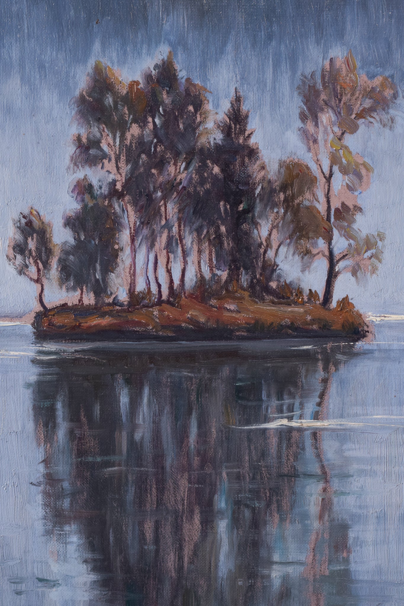 Artwork by Ricard Tárrega Viladoms, Lake Königssee, Made of Oil on canvas 