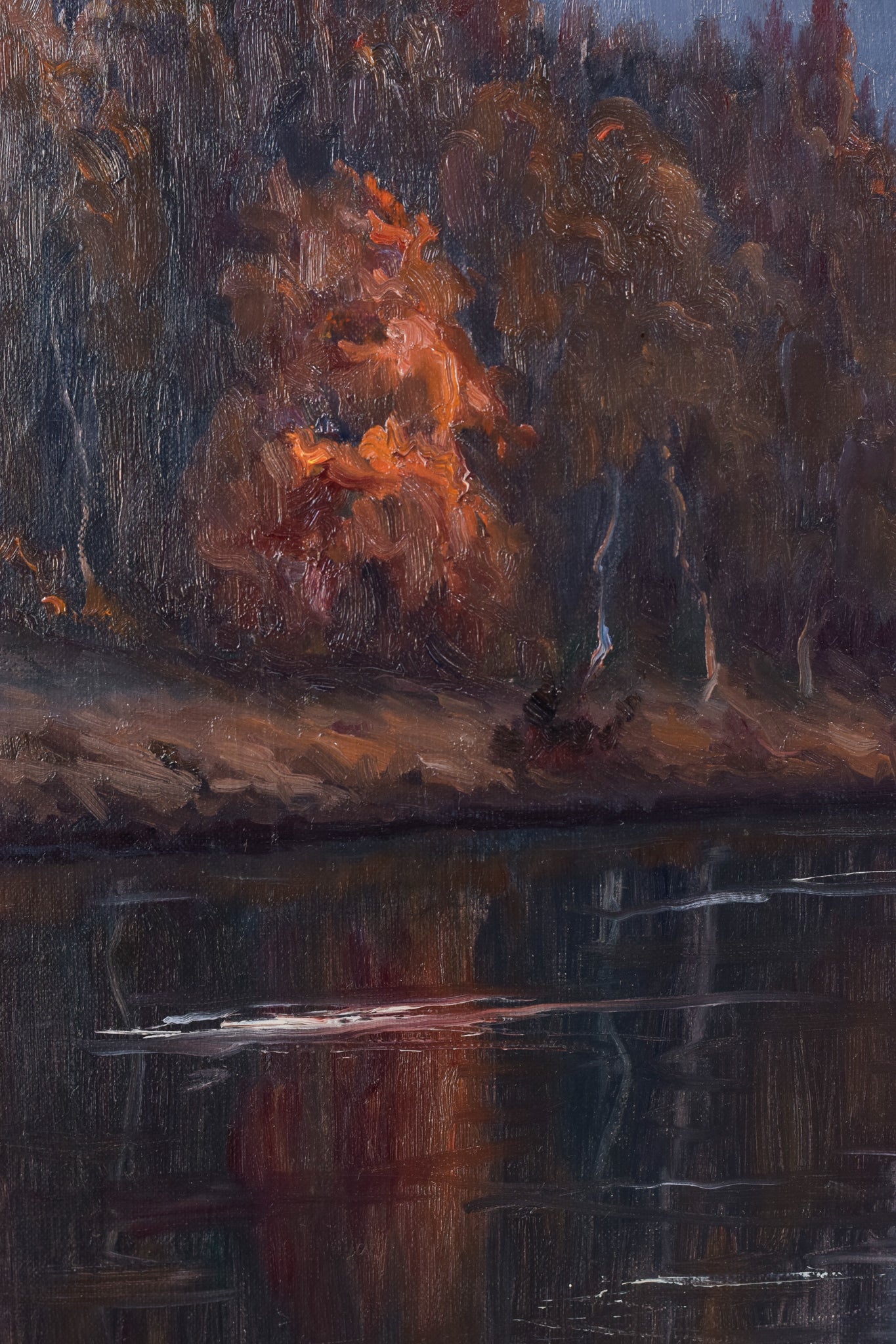 Artwork by Ricard Tárrega Viladoms, Lake Königssee, Made of Oil on canvas 