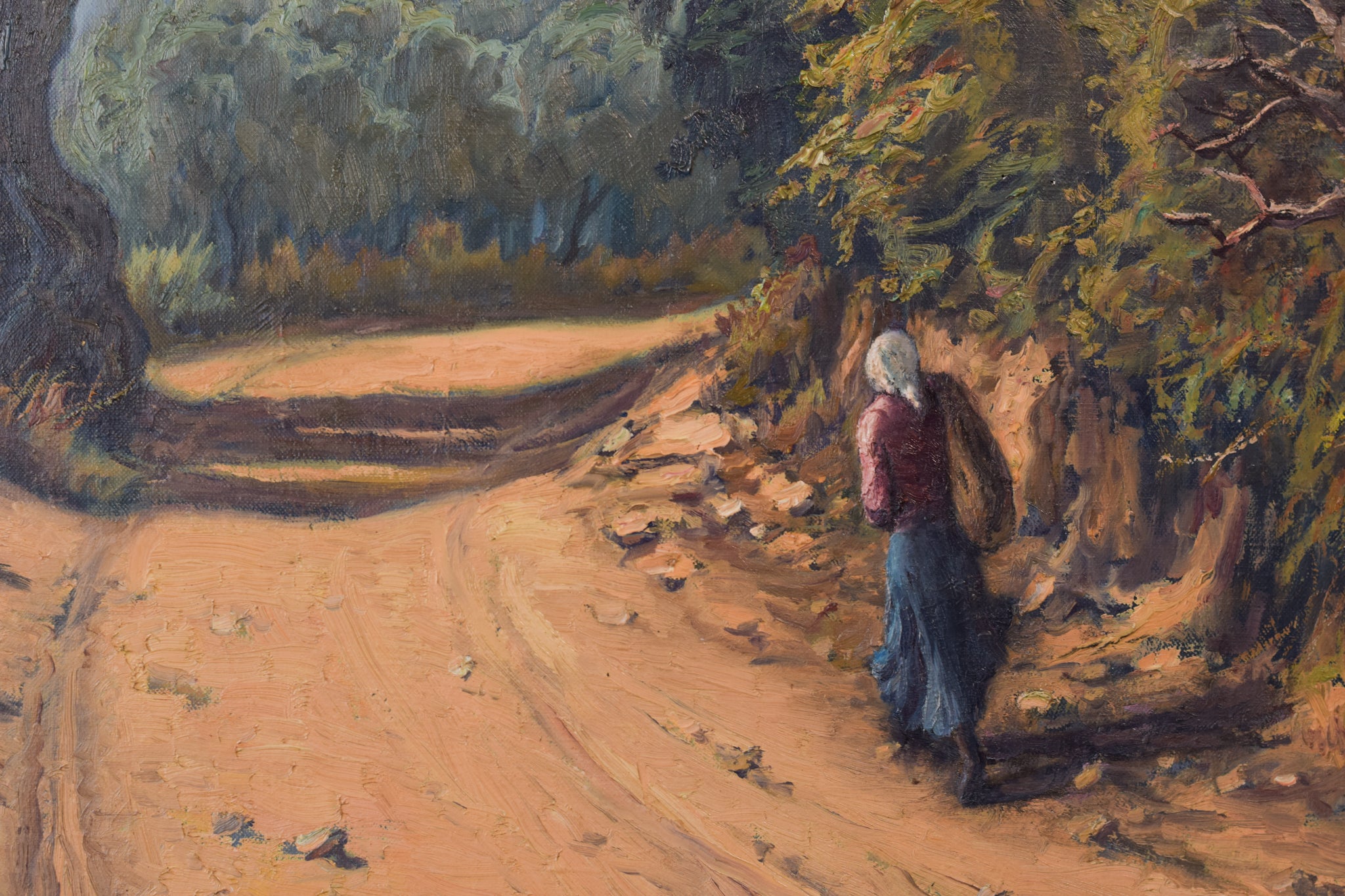 Artwork by Ricard Tárrega Viladoms, Viejos Olivos, Made of Oil on canvas 
