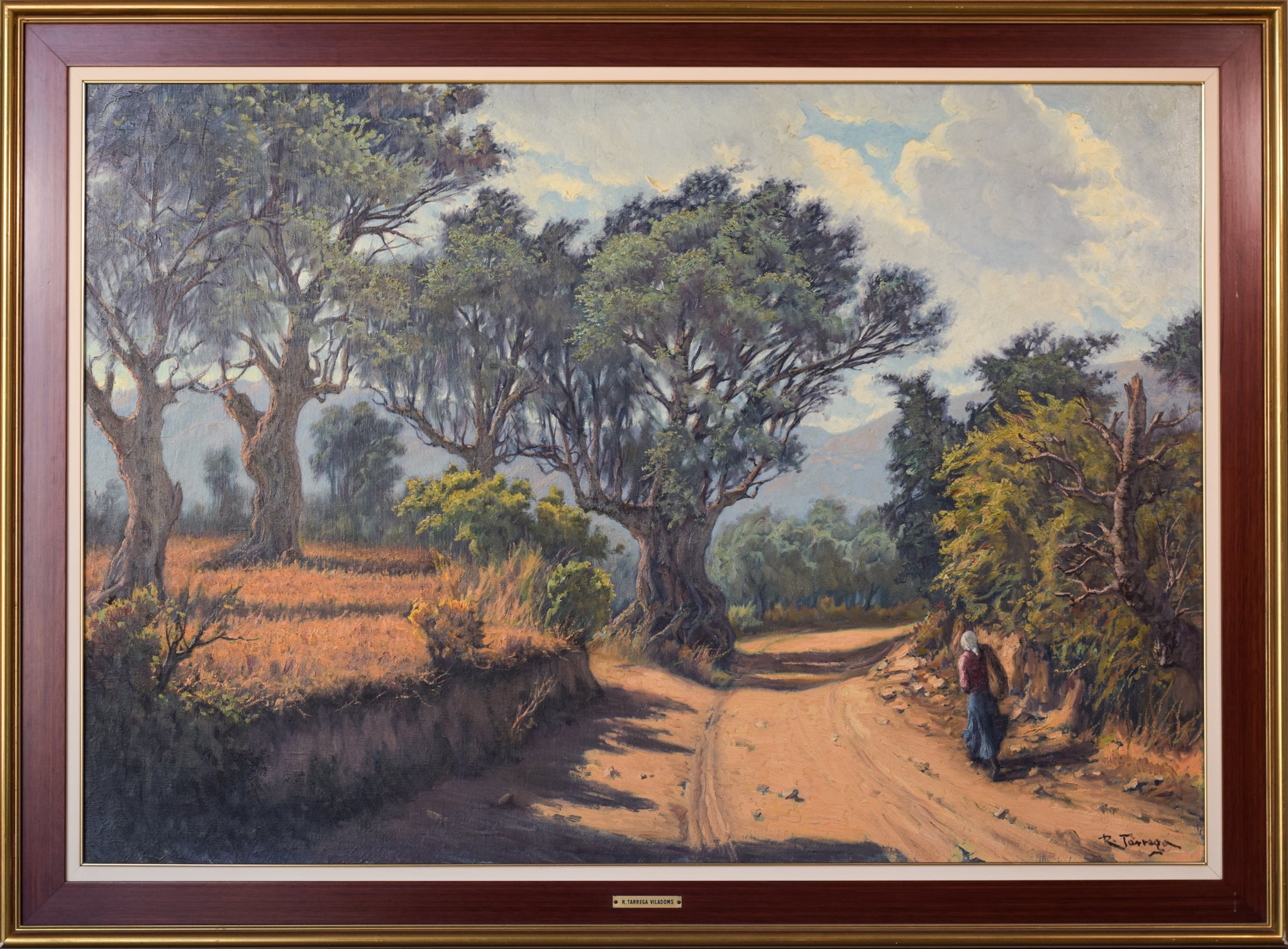 Artwork by Ricard Tárrega Viladoms, Viejos Olivos, Made of Oil on canvas 