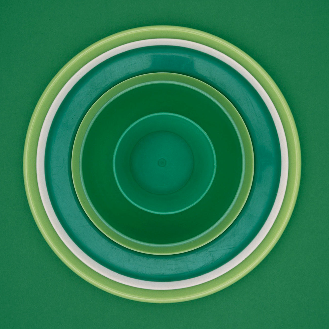 Artwork by Richard Caldicott, Combination Green, Made of C print 