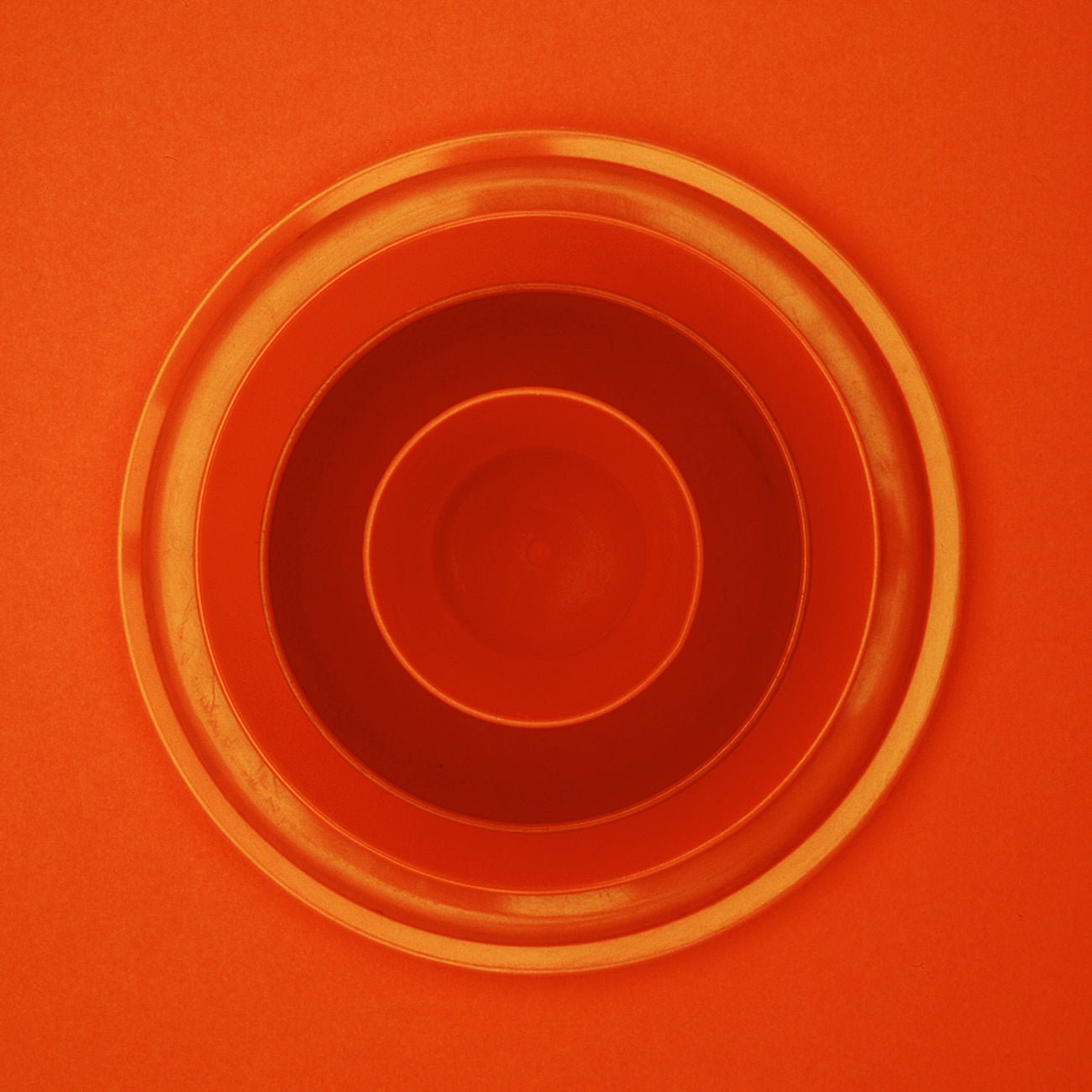 Artwork by Richard Caldicott, Combination Orange, Made of C print 