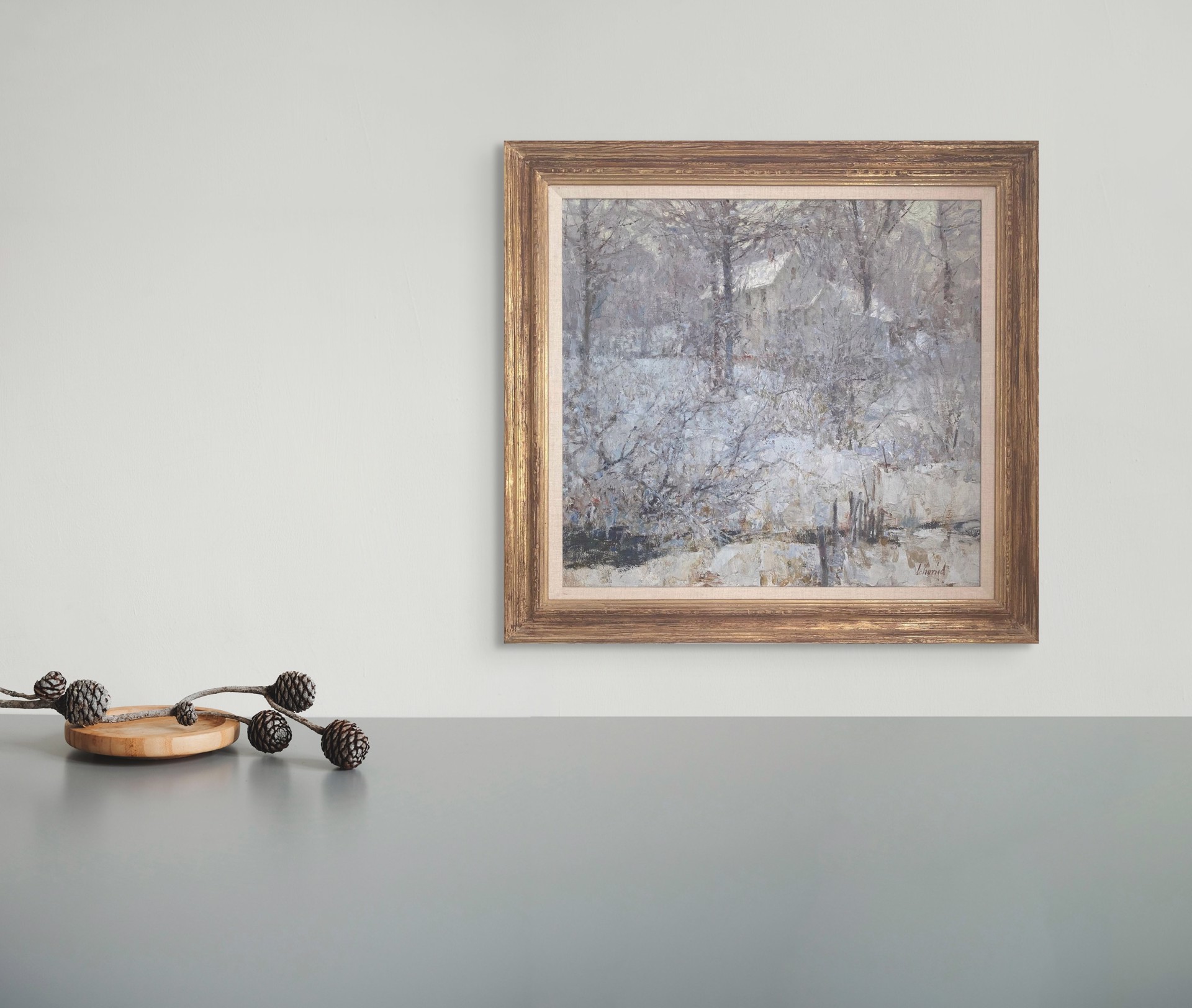 Pulyan House in Snow - Connecticut