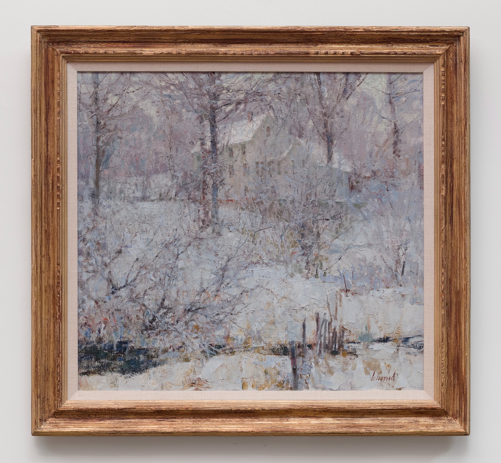 Pulyan House in Snow - Connecticut
