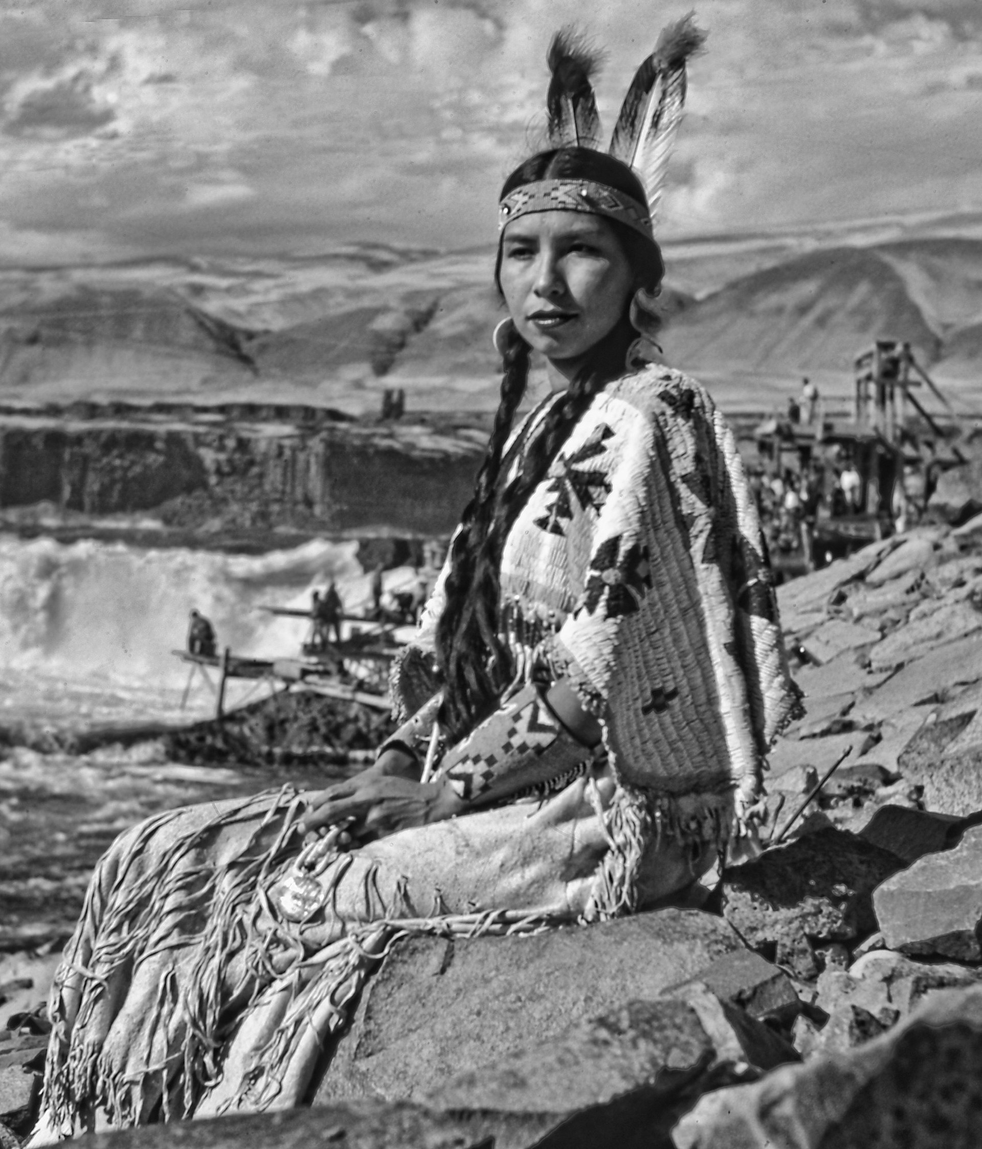 Dignity, Celilo Falls, 1956 by Richard Stefani, 1956/2013