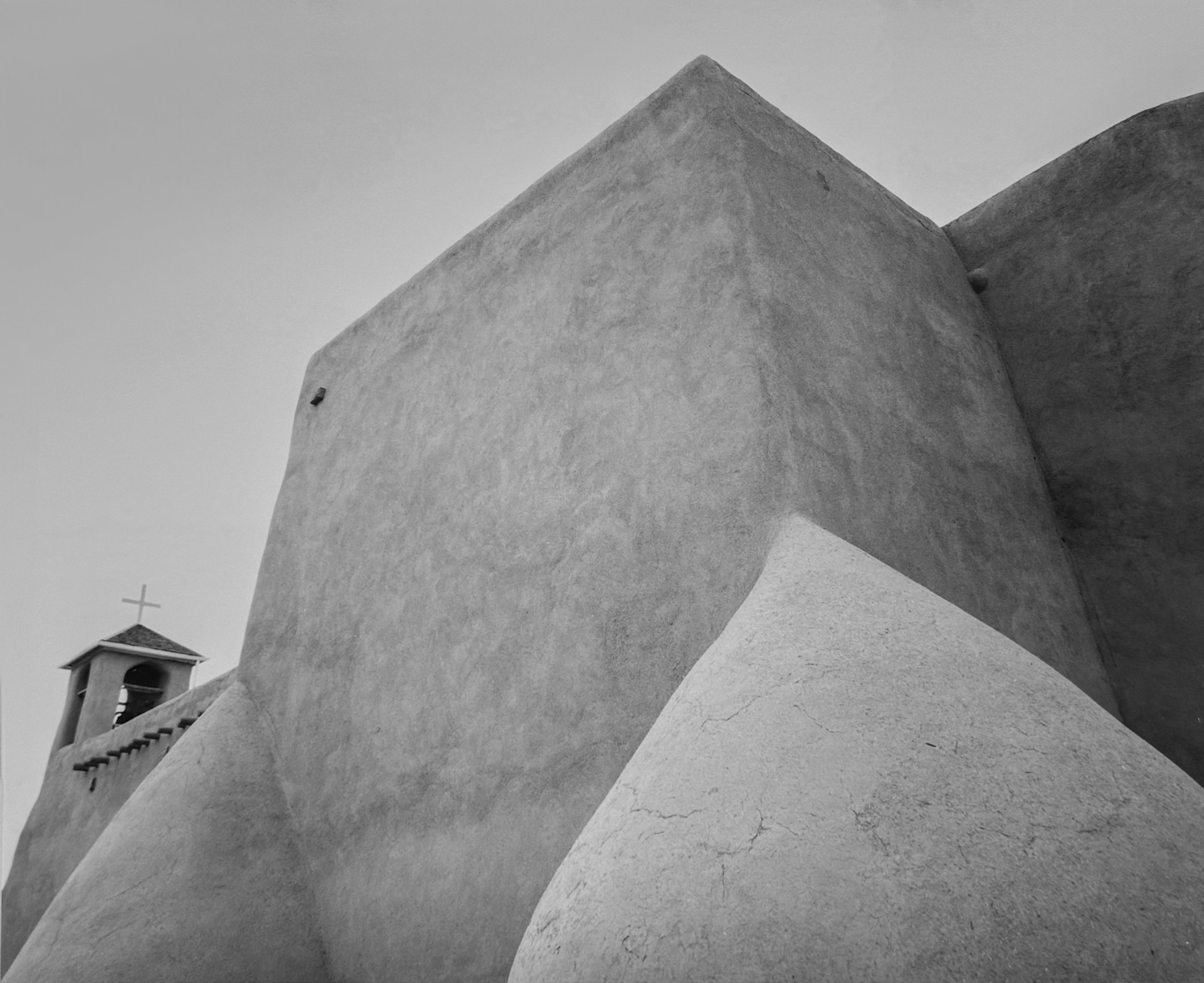 Taos Chapel, New Mexico by Richard Stefani, 1997