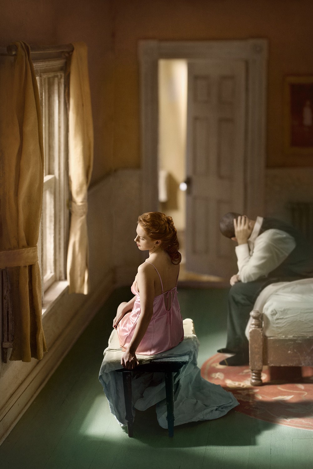 Pink Bedroom (Window Seat) by Richard Tuschman, 2013