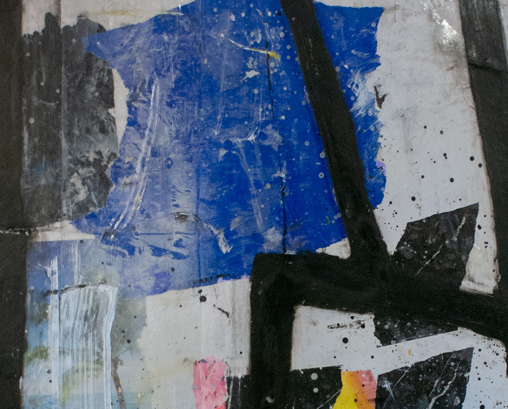 Artwork by Robert Baribeau, Color Trac #5, Made of Acrylic on paper 