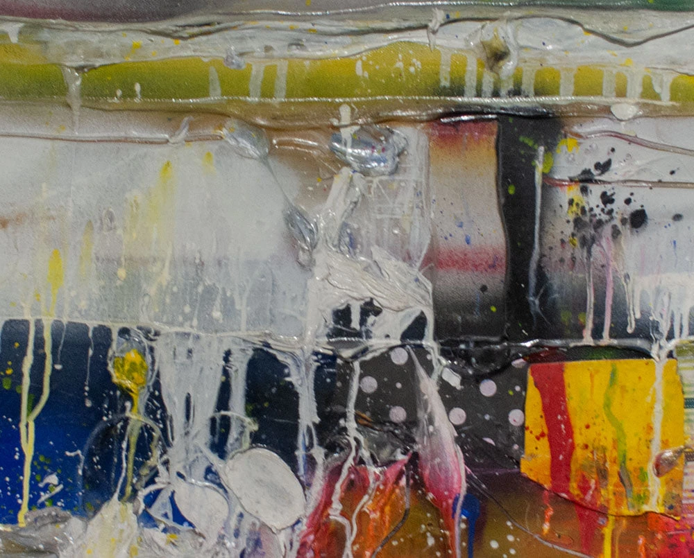 Artwork by Robert Baribeau, Milbrook in Pink, Made of Acrylic on canvas 