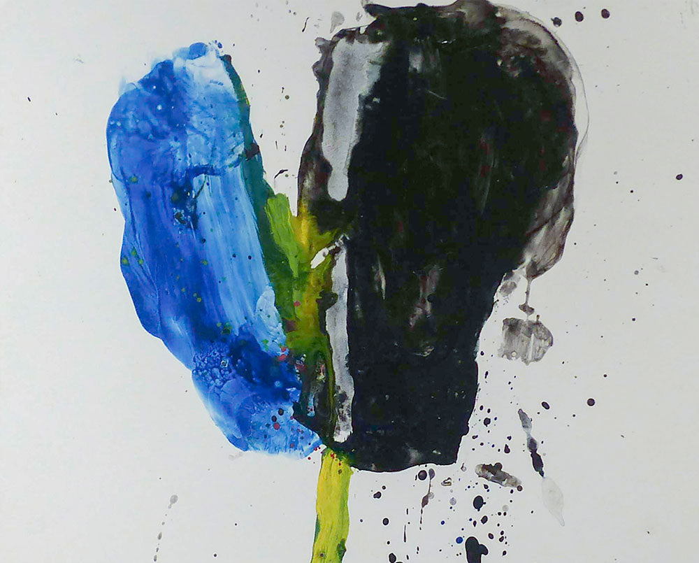 Artwork by Robert Baribeau, Stem #67, Made of Acrylic on bristol board 