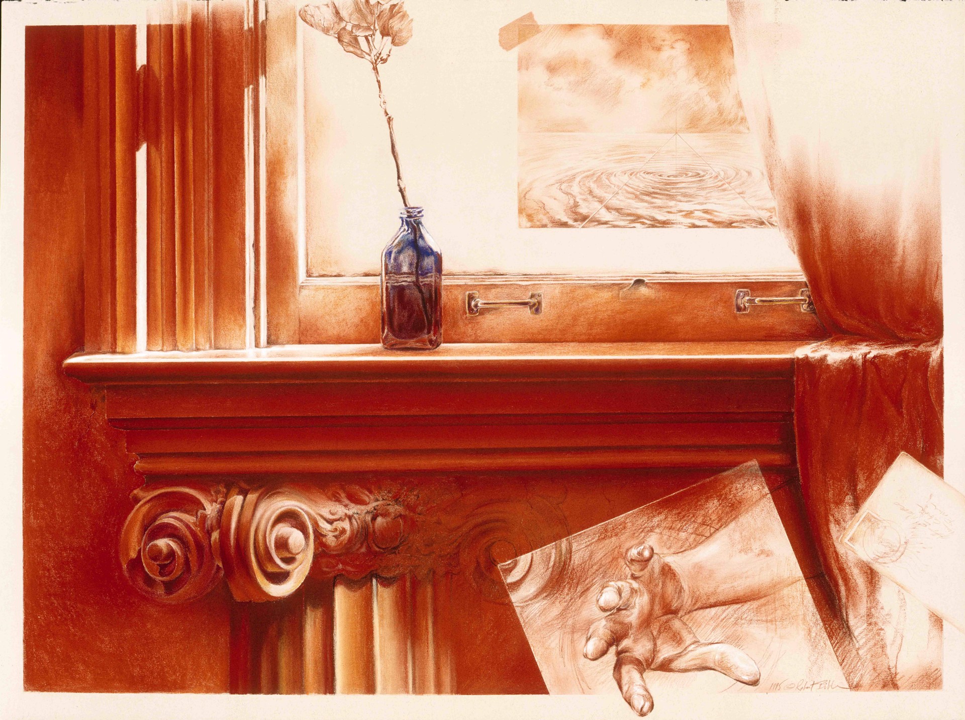 Studio Window #2 (Homage to Hitchcock) by Robert Bibler, 1995