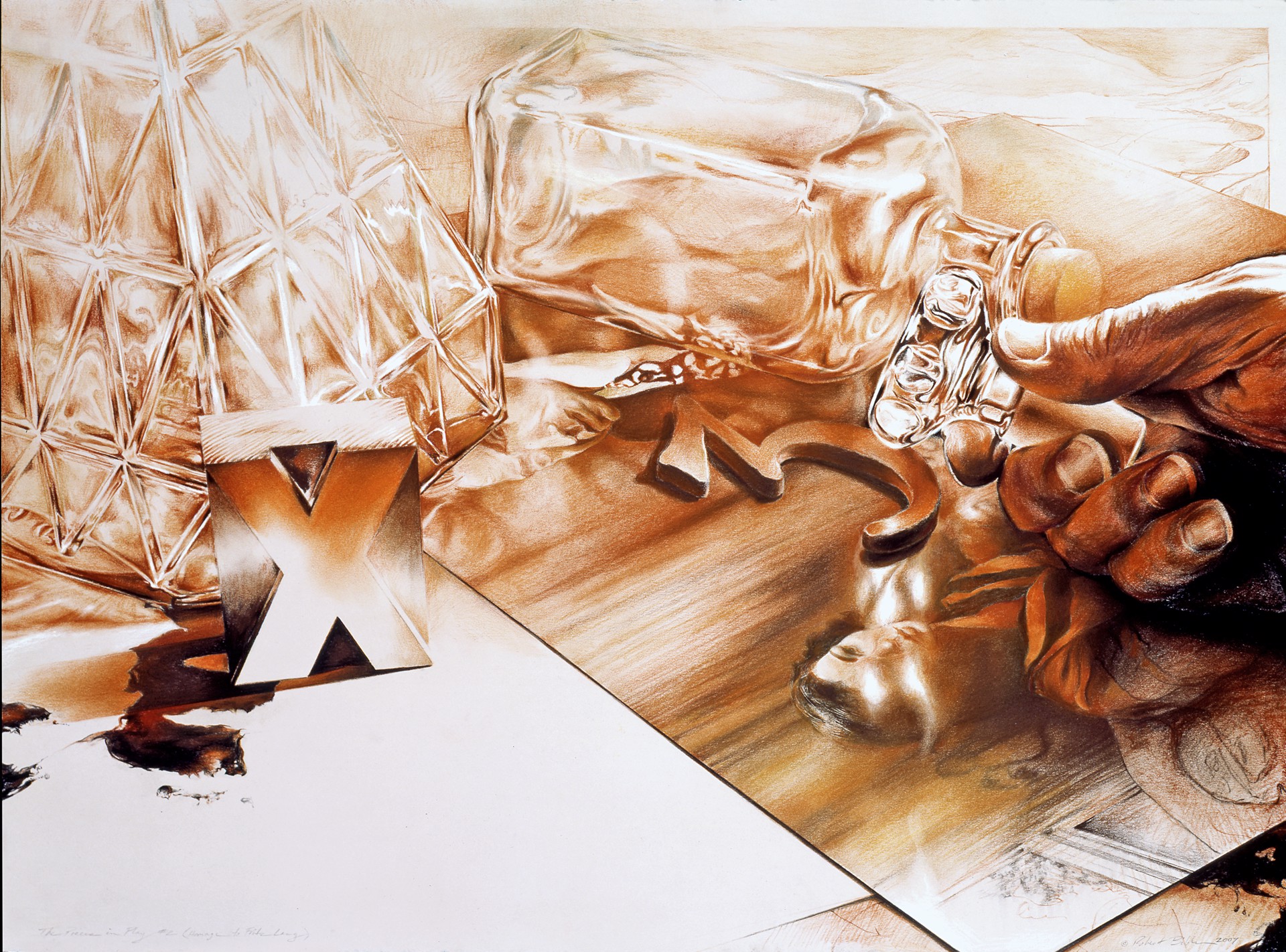 The Pieces in Play #2 (Homage to Fritz Lang) by Robert Bibler, 2007