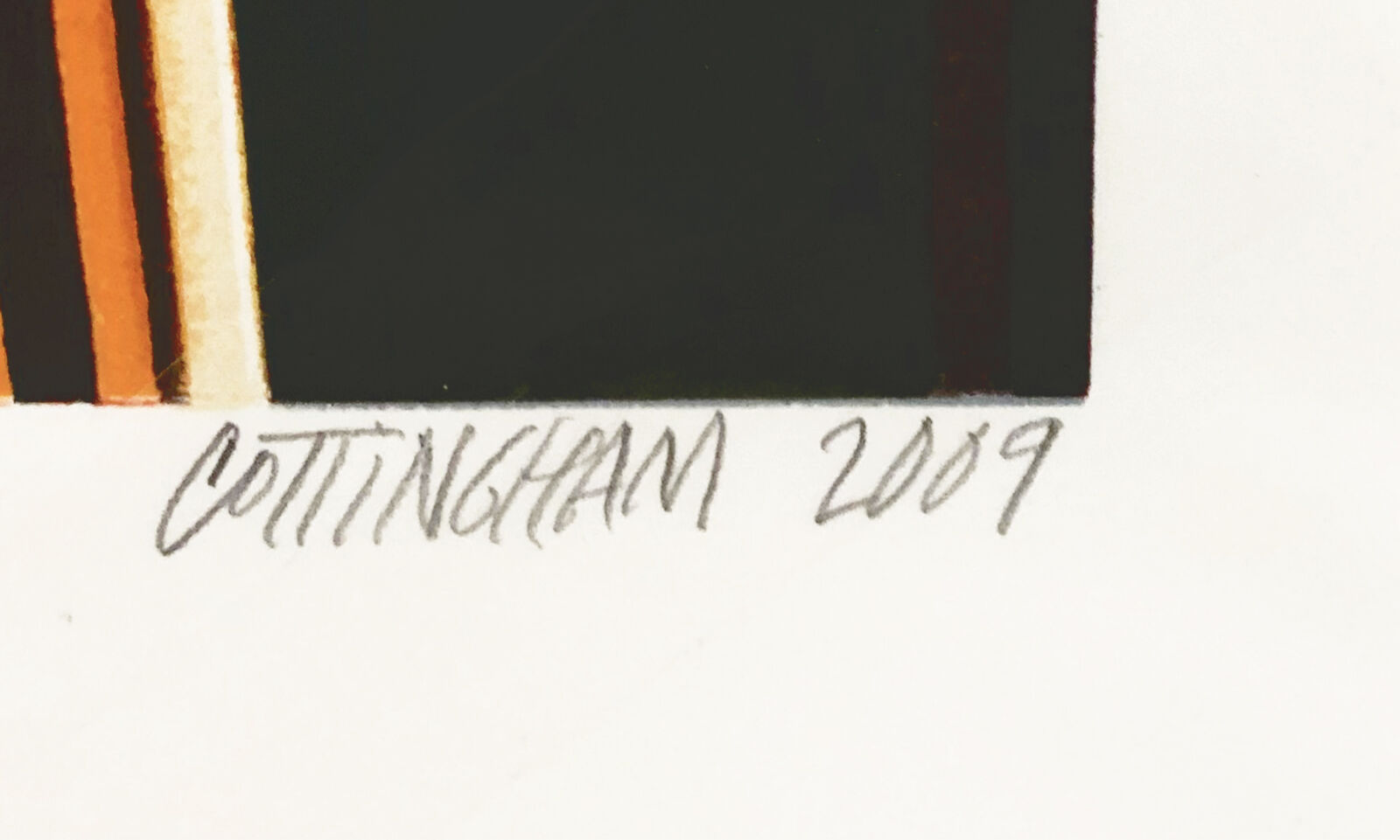 A picture of a building with a neon sign on it.