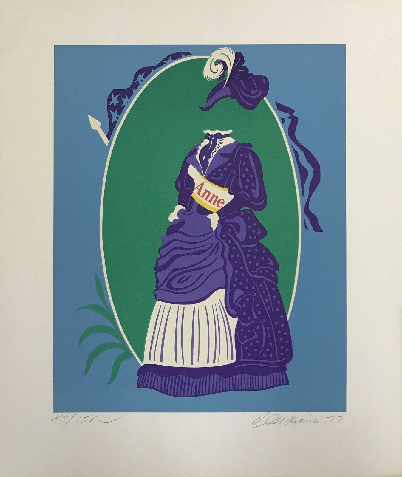 ANNE by Robert Indiana, 1977