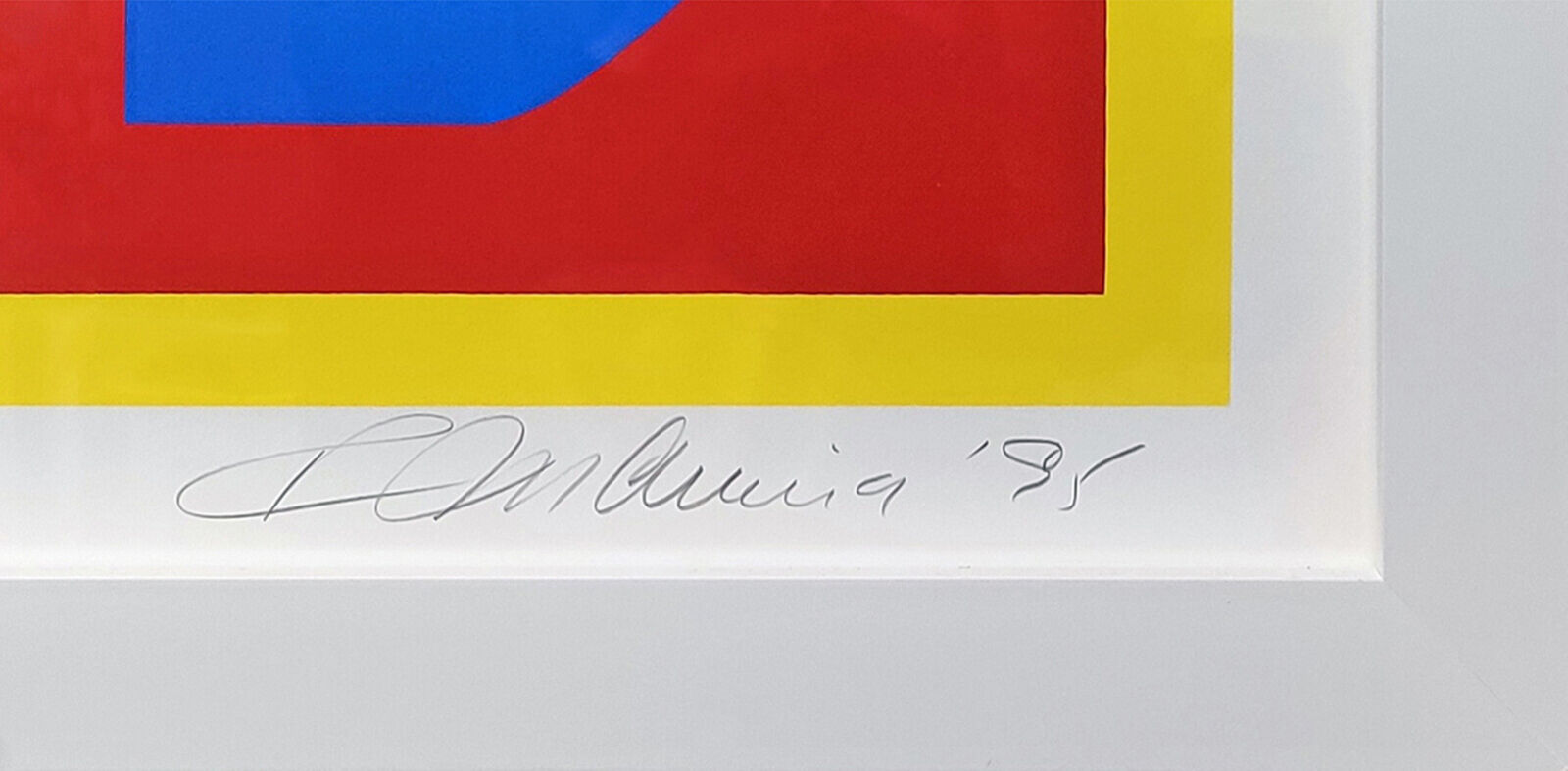 Artwork by Robert Indiana, HELIOTHERAPY LOVE, Made of Screenprint On Lenox Museum Board 