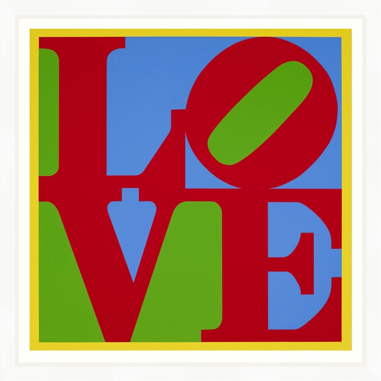 HELIOTHERAPY LOVE by Robert Indiana, 1995