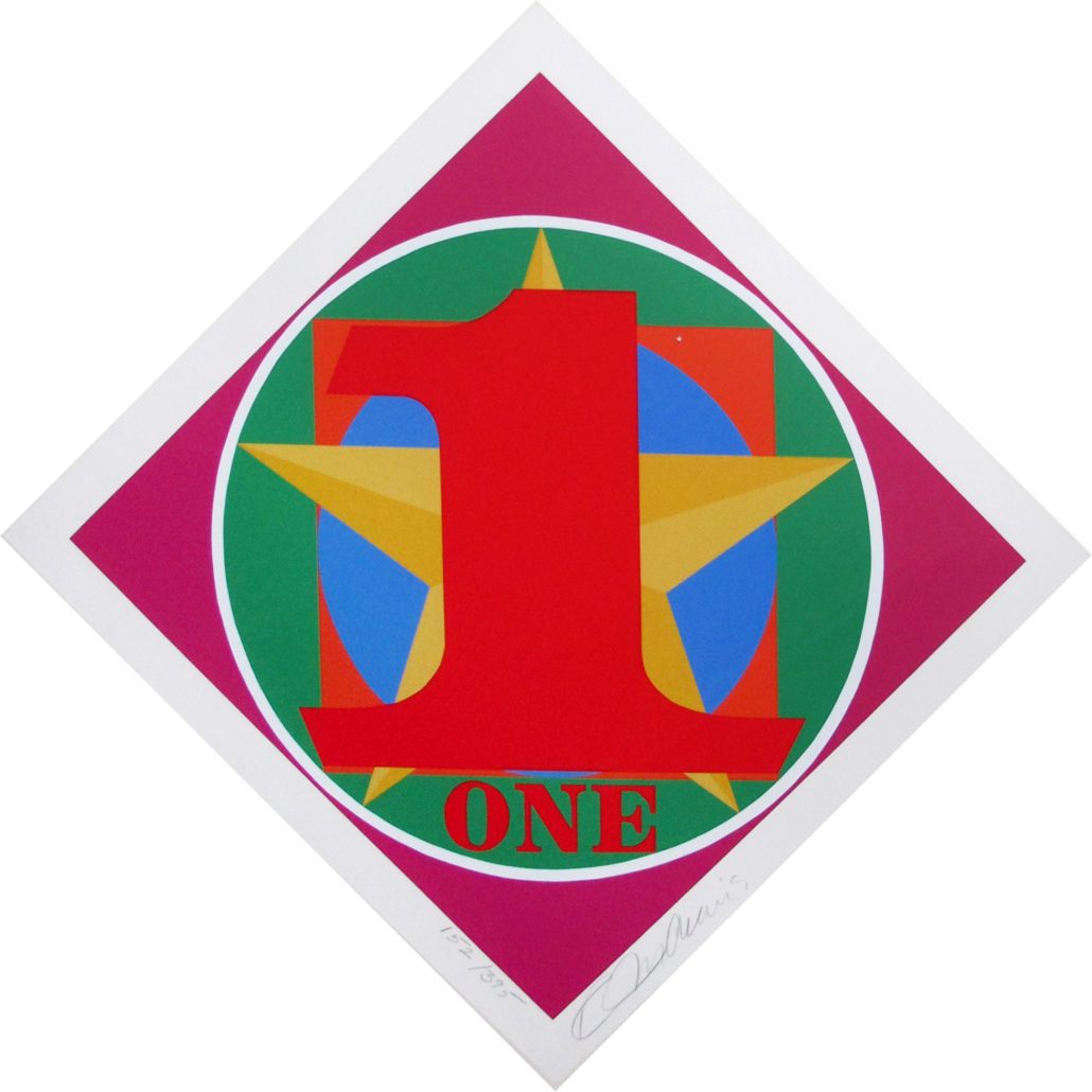 The American Dream (One Indiana Square) by Robert Indiana, 1996