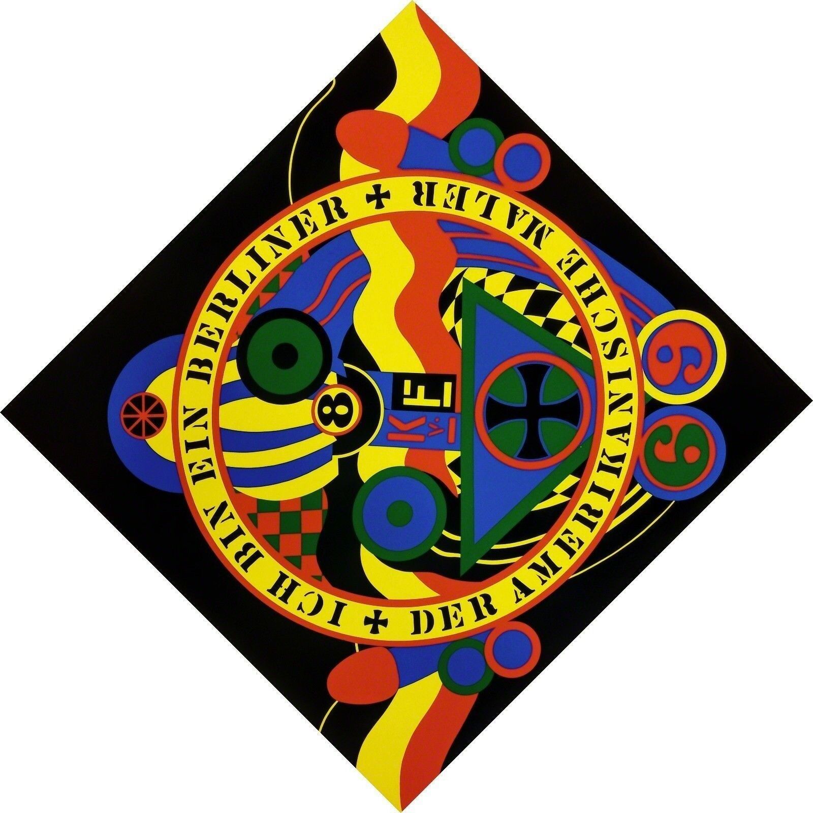 THE HARTLEY ELEGIES - KvF IX by Robert Indiana, 1991