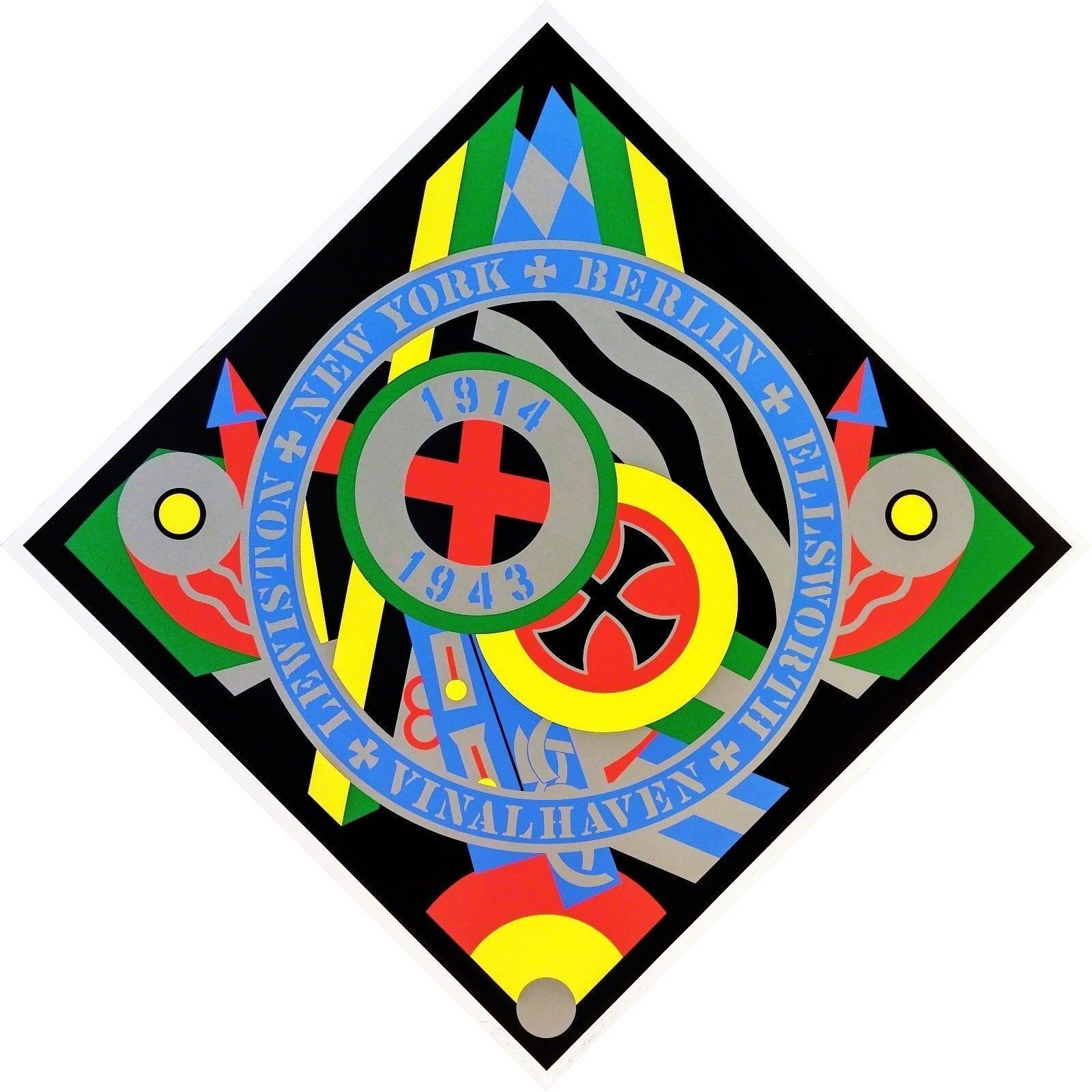 THE HARTLEY ELEGIES - KvF X by Robert Indiana, 1991