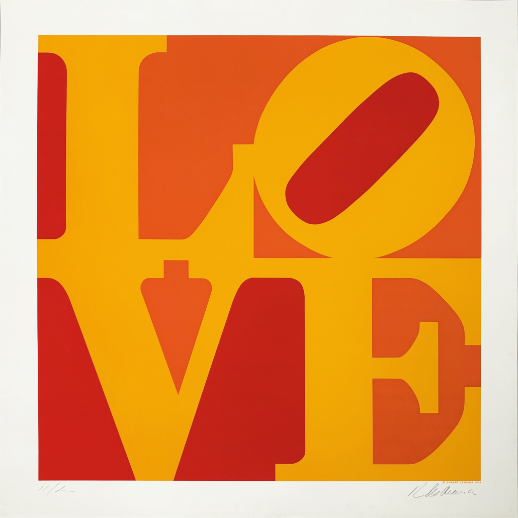 Golden Love by Robert Indiana, 1973