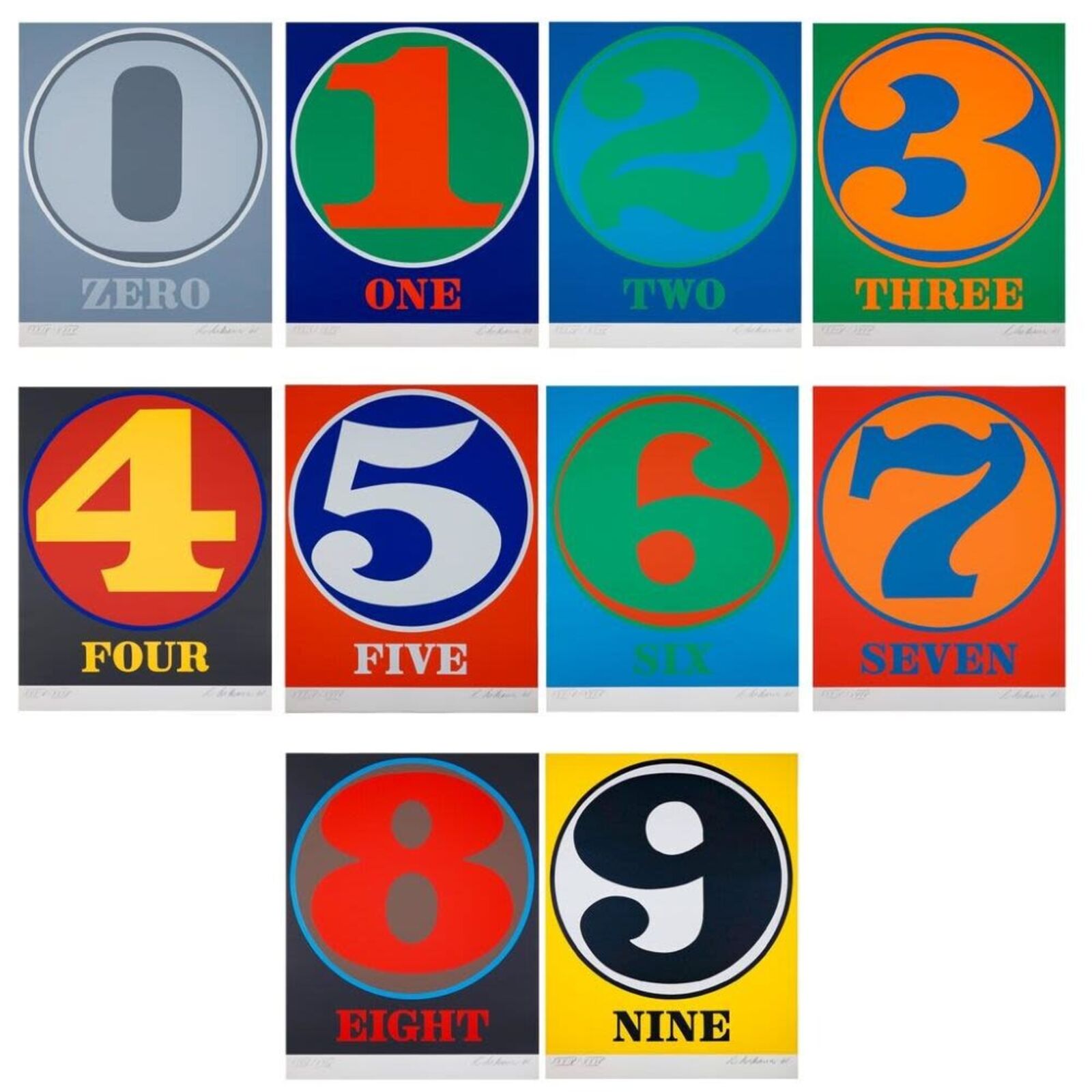 Numbers (Portfolio of 10)