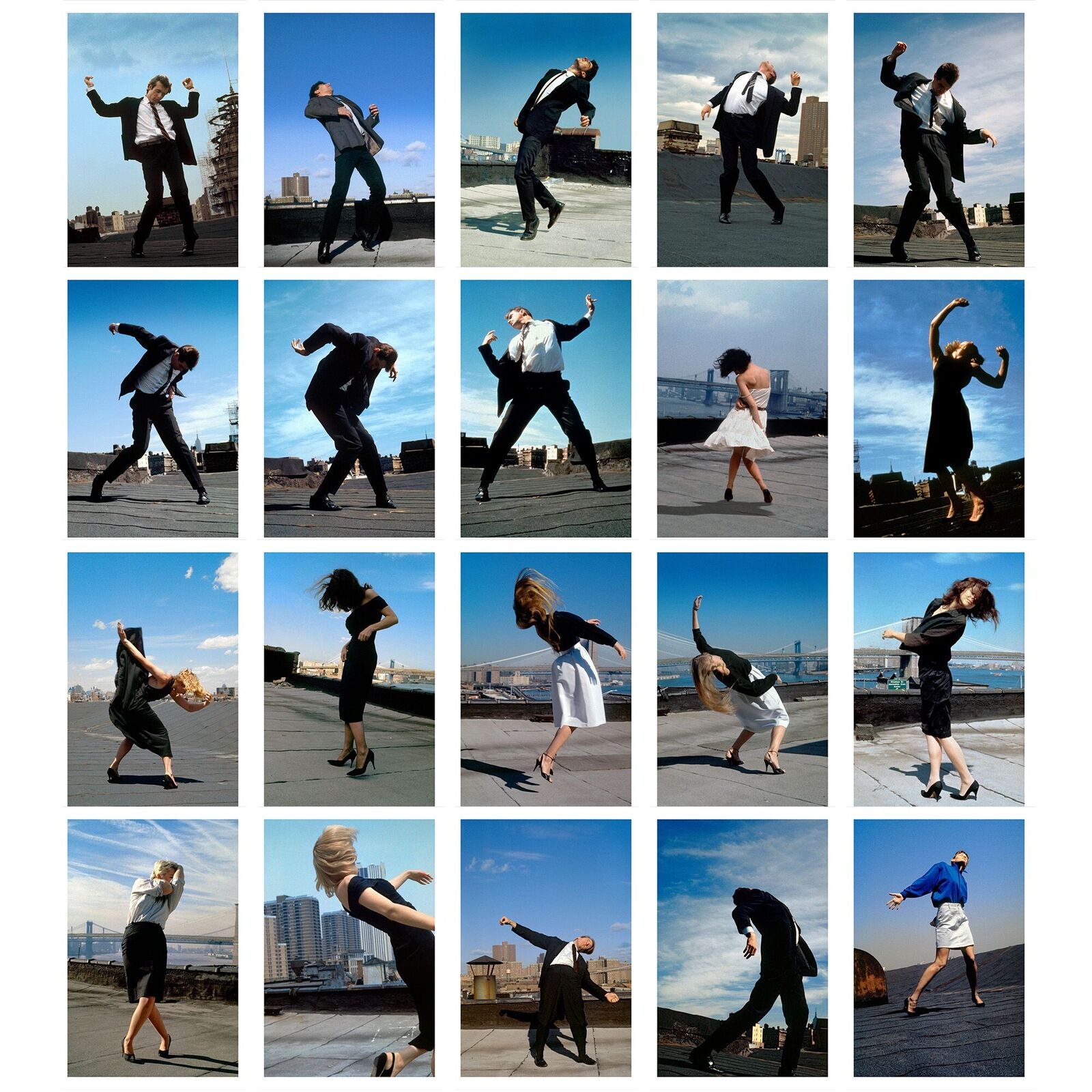 Men in the Cities (Portfolio of 20) by Robert Longo, 2005