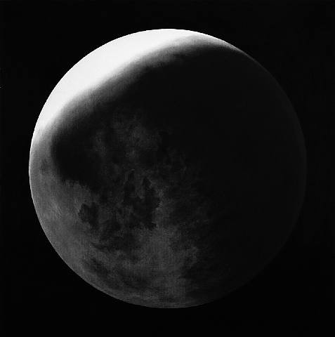 Untitled (Moon in Shadow) by Robert Longo, 2006