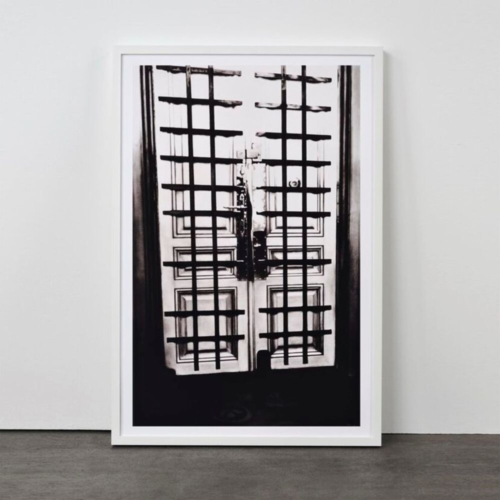 Interior Apartment Front Door with Bars (Freud Cycle, 1938) by Robert Longo, 2004