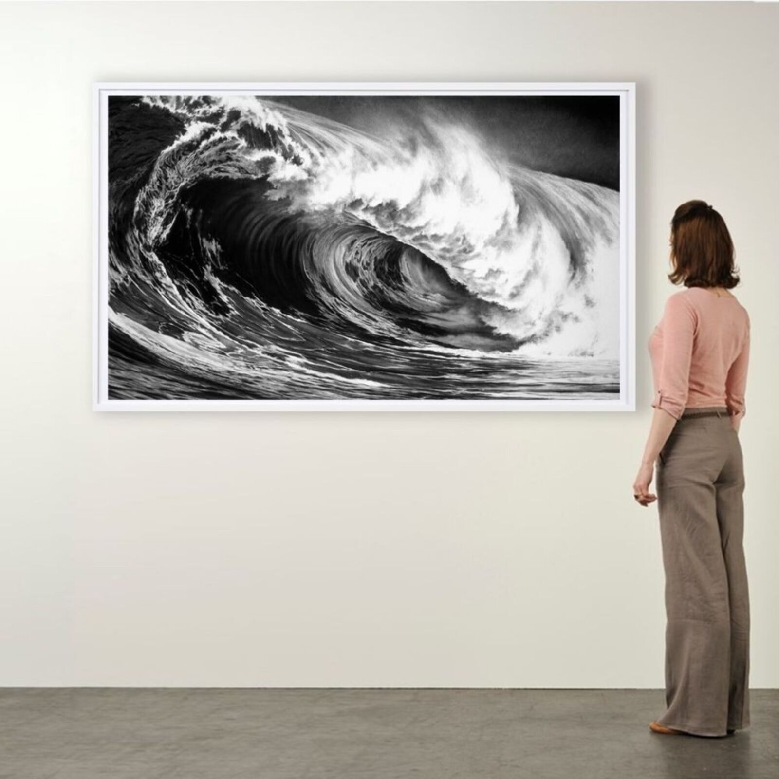 Artwork by Robert Longo, Godzilla, Made of Pigment Print 