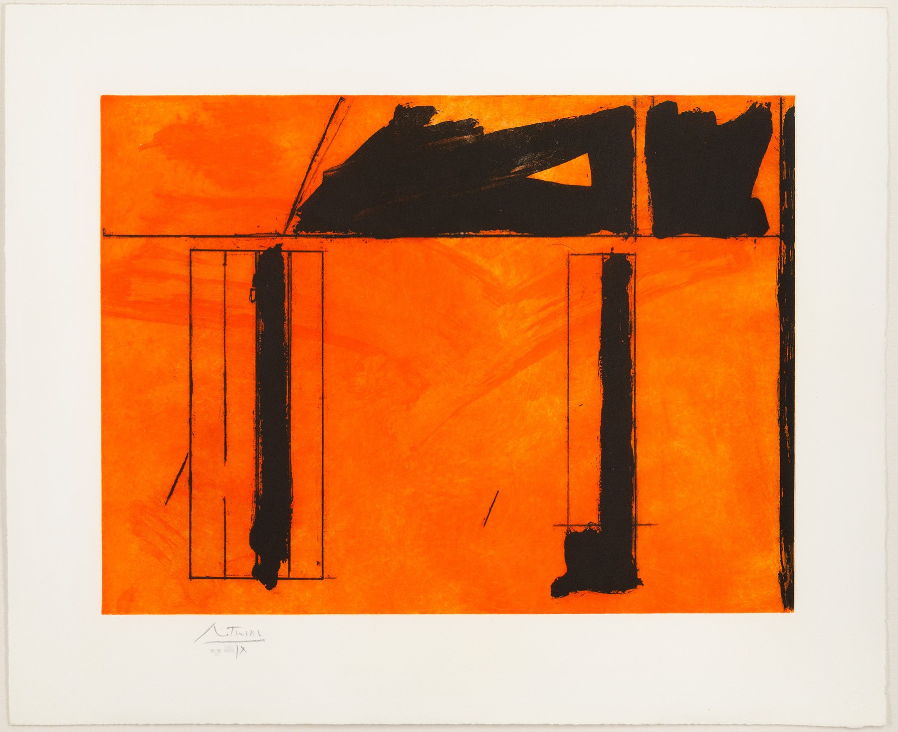La Casa de la Mancha by Robert Motherwell, 1984