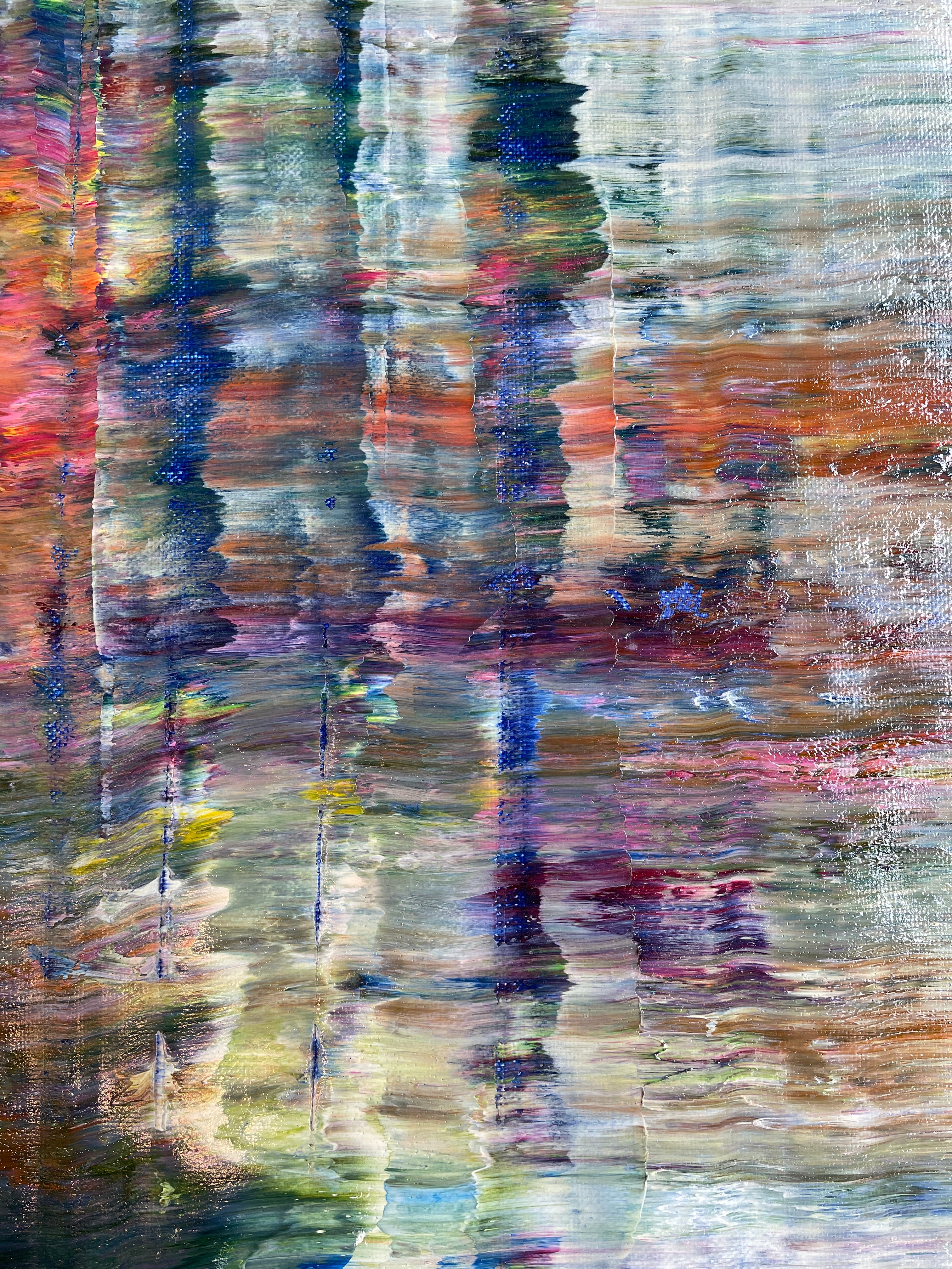 Artwork by Robert Niesse, Abstract informal 2023-2070-4, Made of Oil on canvas 