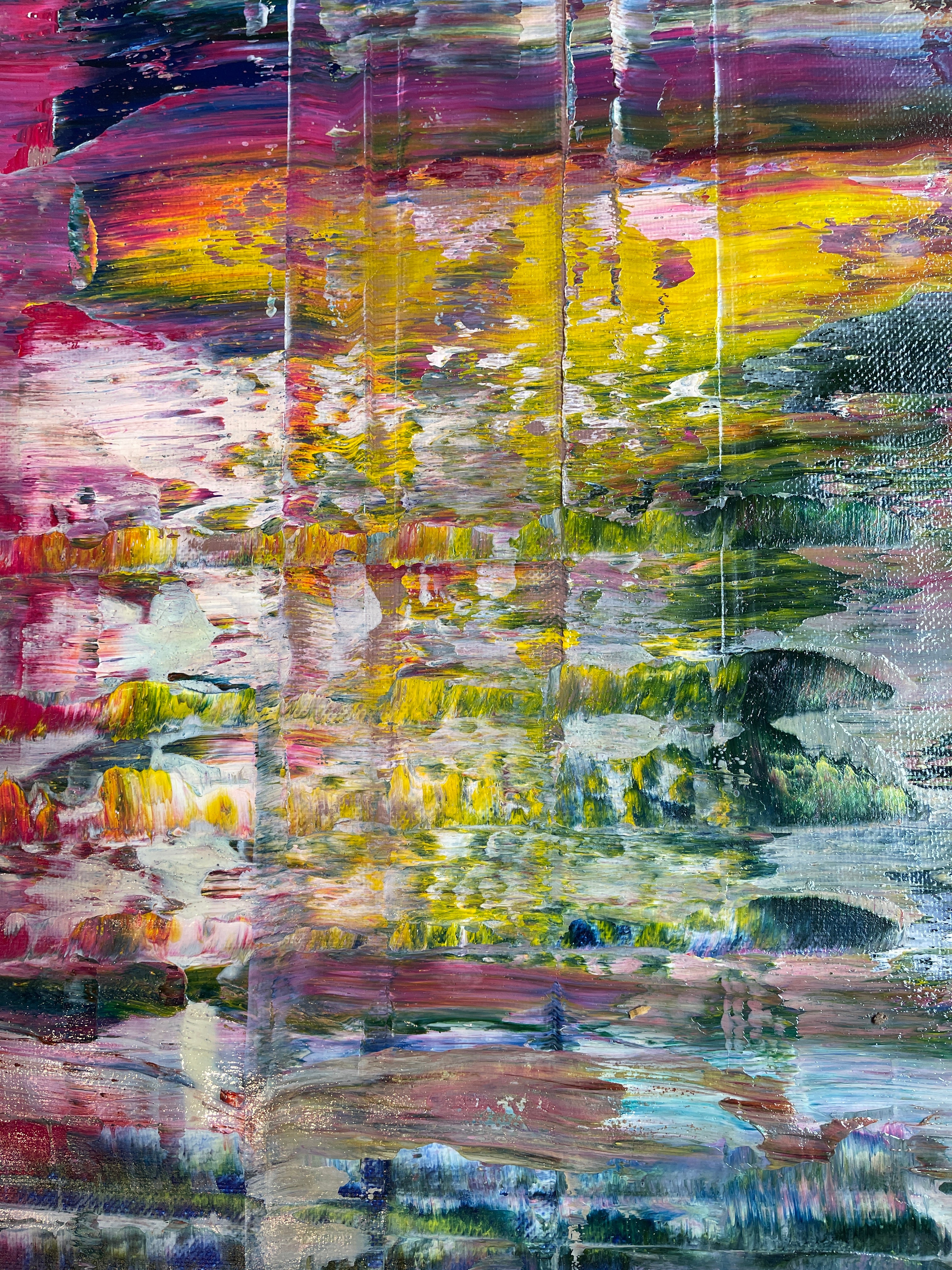 Artwork by Robert Niesse, Abstract informal 2023-2070-4, Made of Oil on canvas 