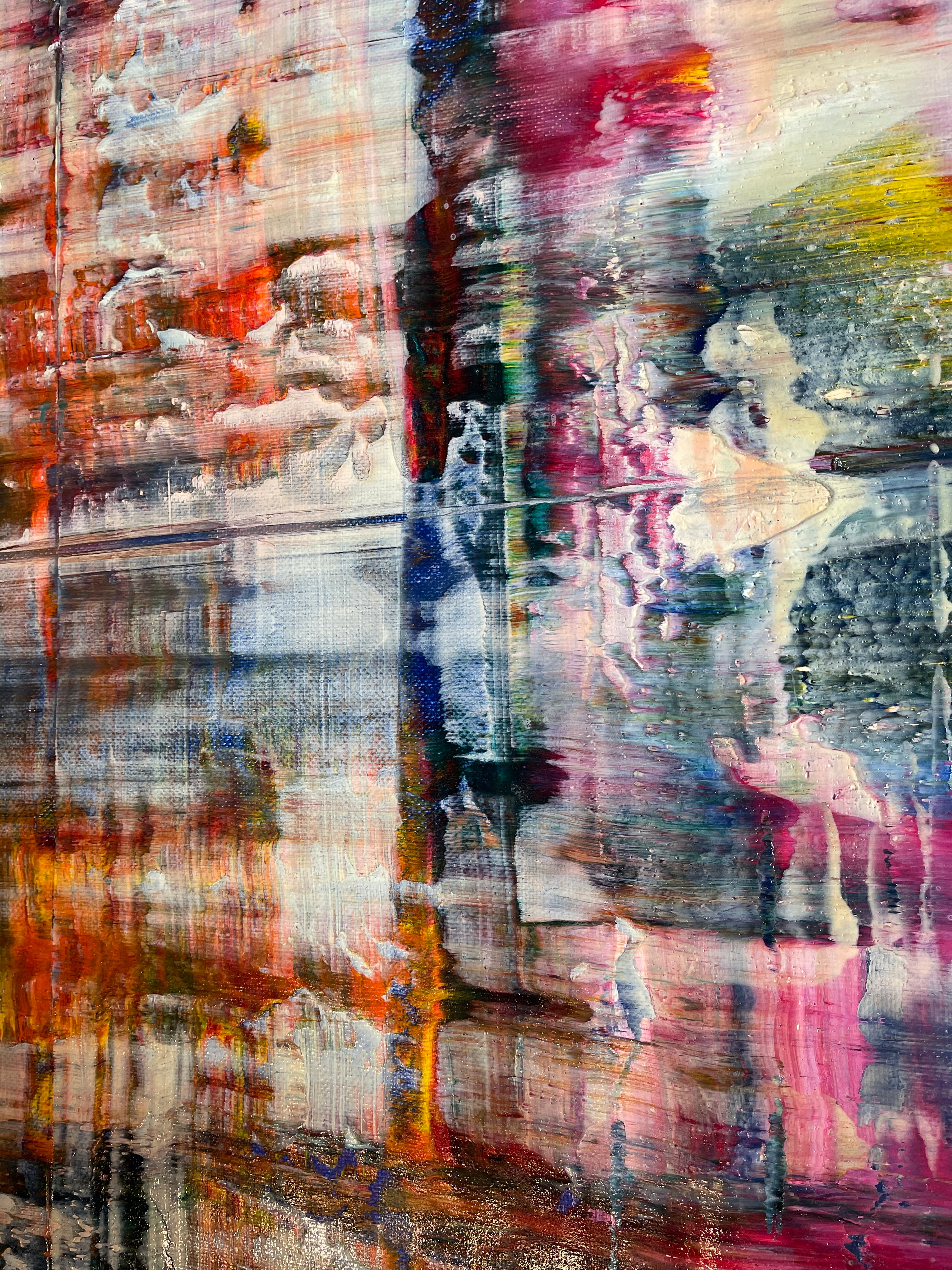 Artwork by Robert Niesse, Abstract informal 2023-2070-4, Made of Oil on canvas 