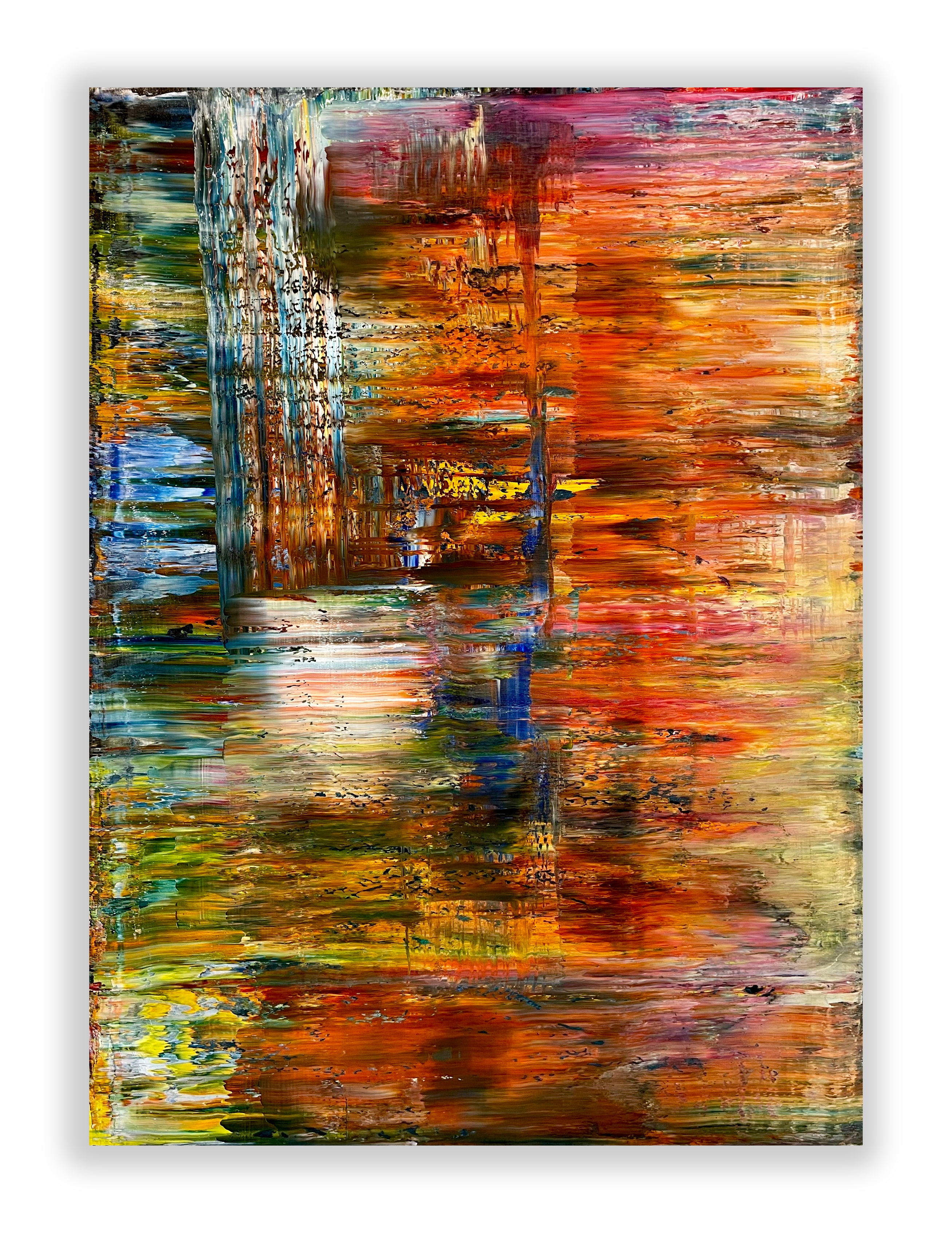 Abstract informal 2023-2101-1 by Robert Niesse, 2023
