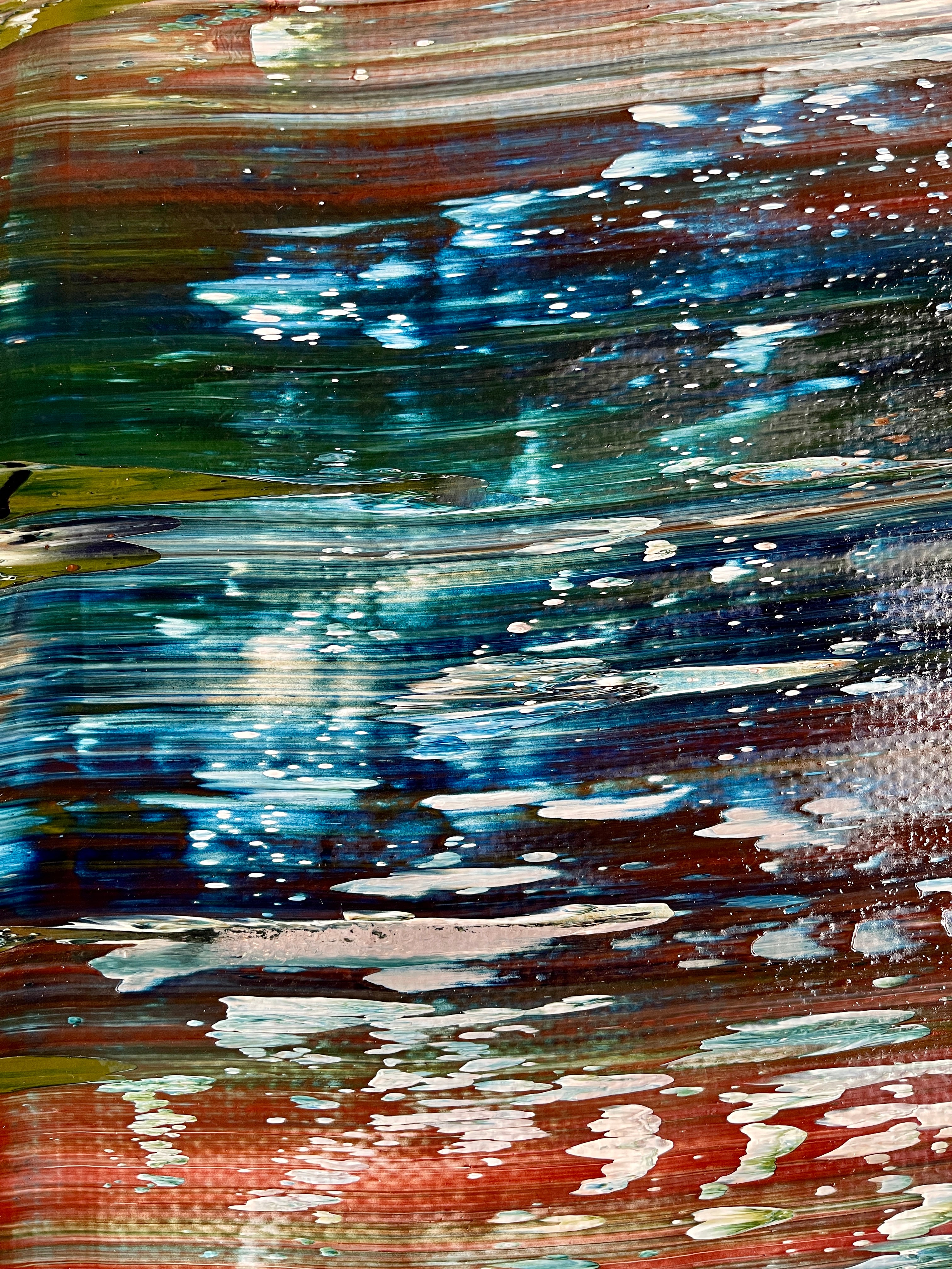 Artwork by Robert Niesse, Abstract informal 2023-2104-3, Made of Oil on linen 