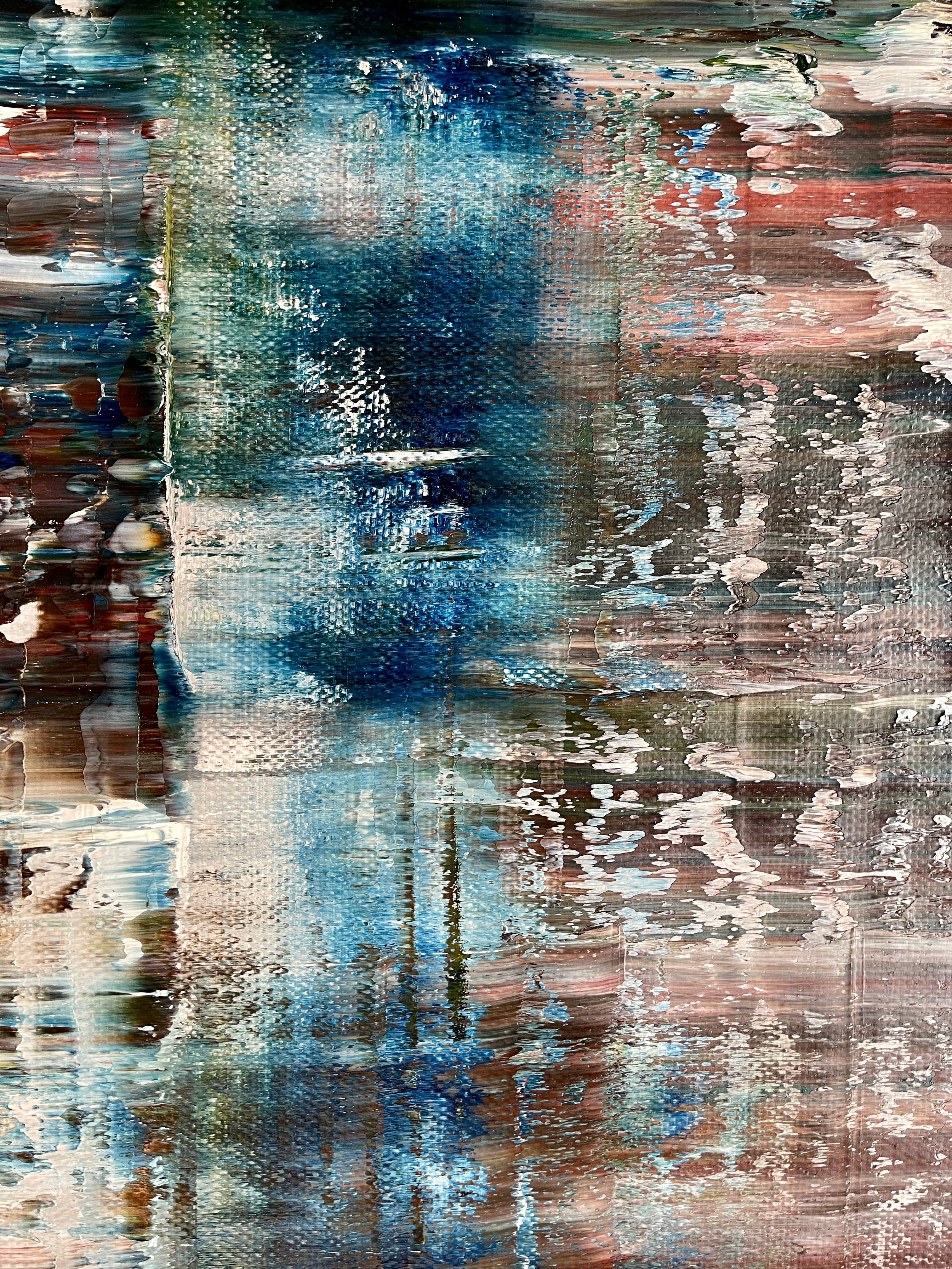 Artwork by Robert Niesse, Abstract informal 2023-2104-3, Made of Oil on linen 