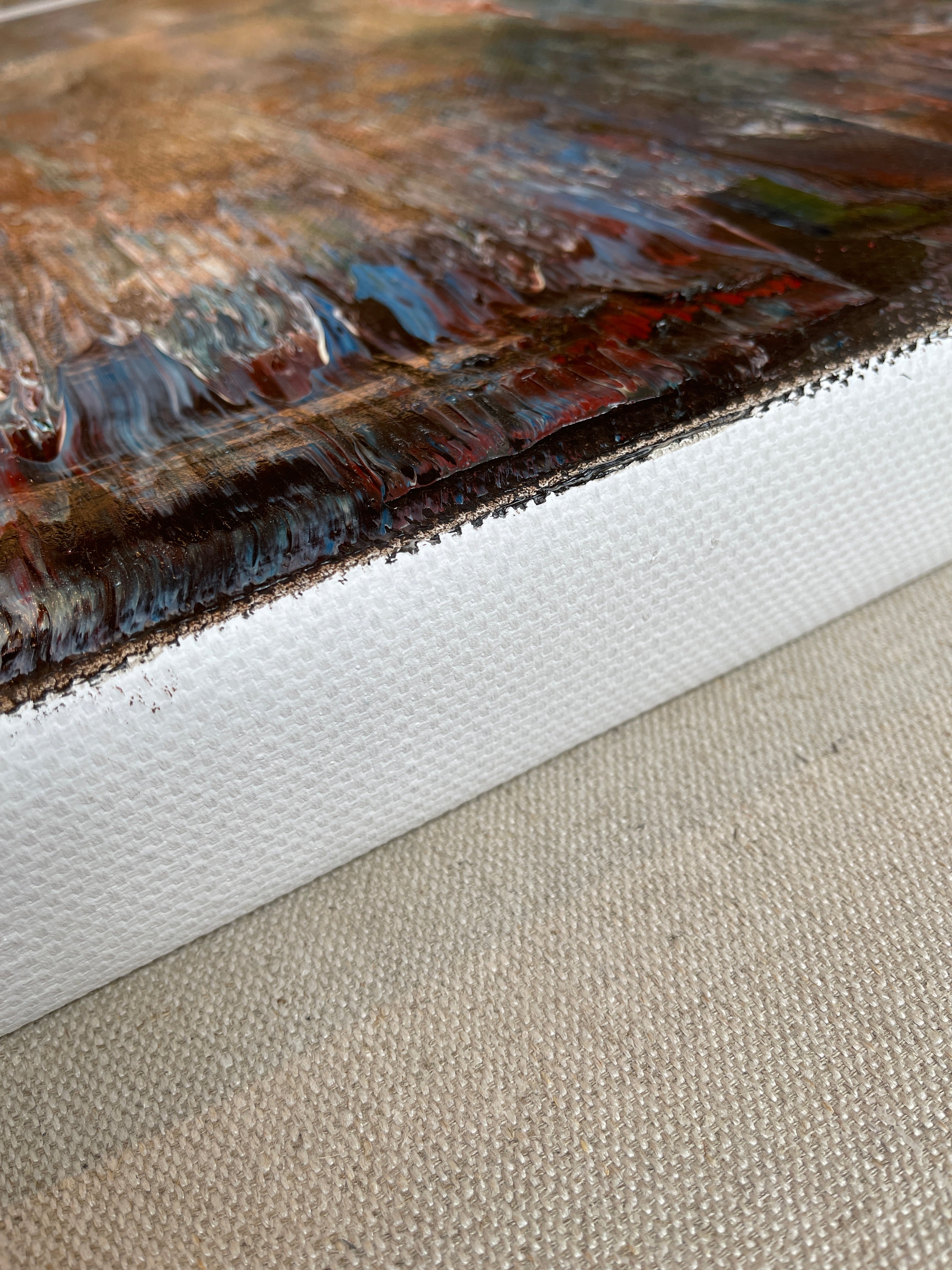 Artwork by Robert Niesse, Abstract informal 2023-2104-3, Made of Oil on linen 