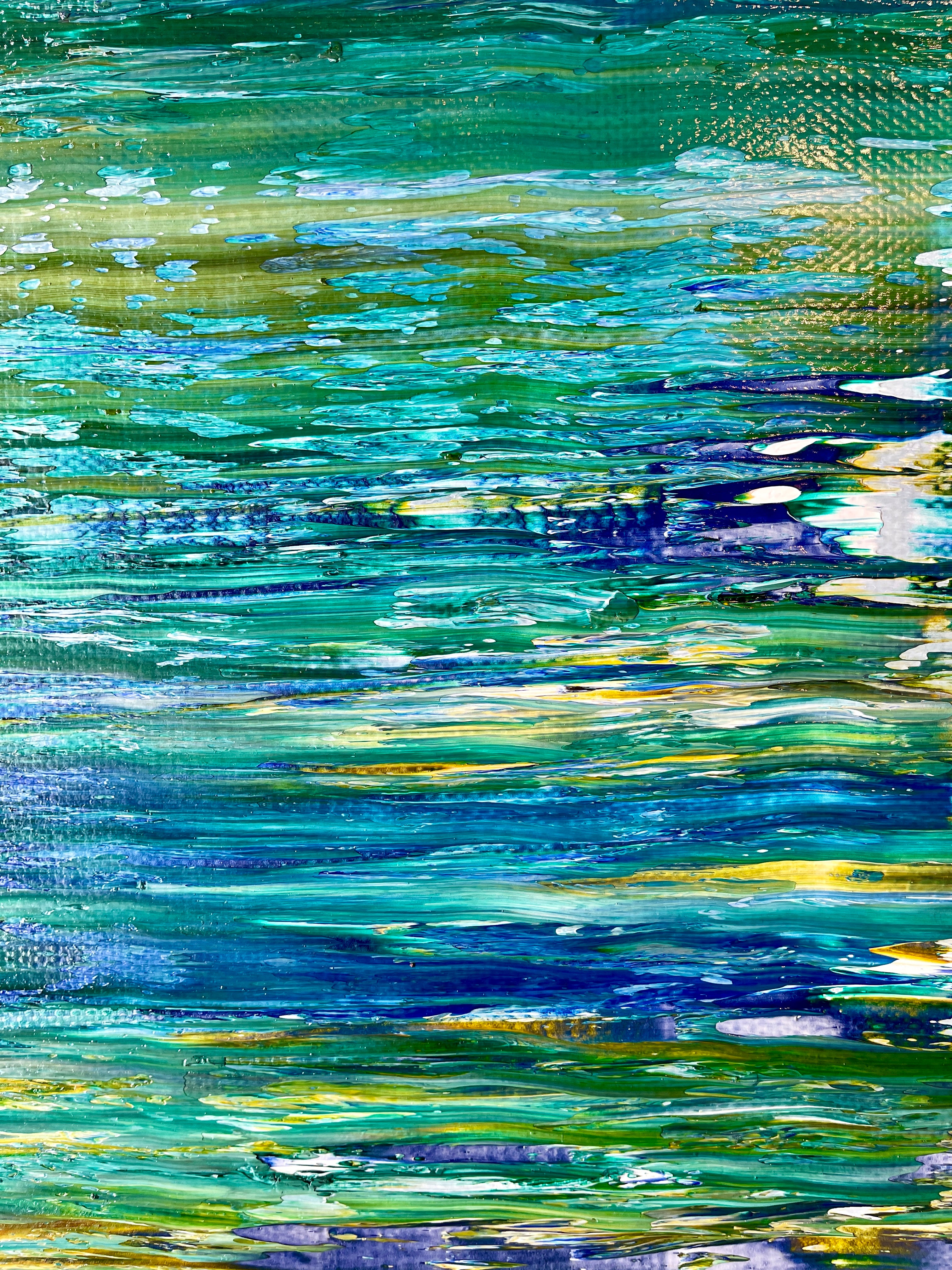 Artwork by Robert Niesse, Abstract informal 2023-2104-4, Made of Oil on linen 