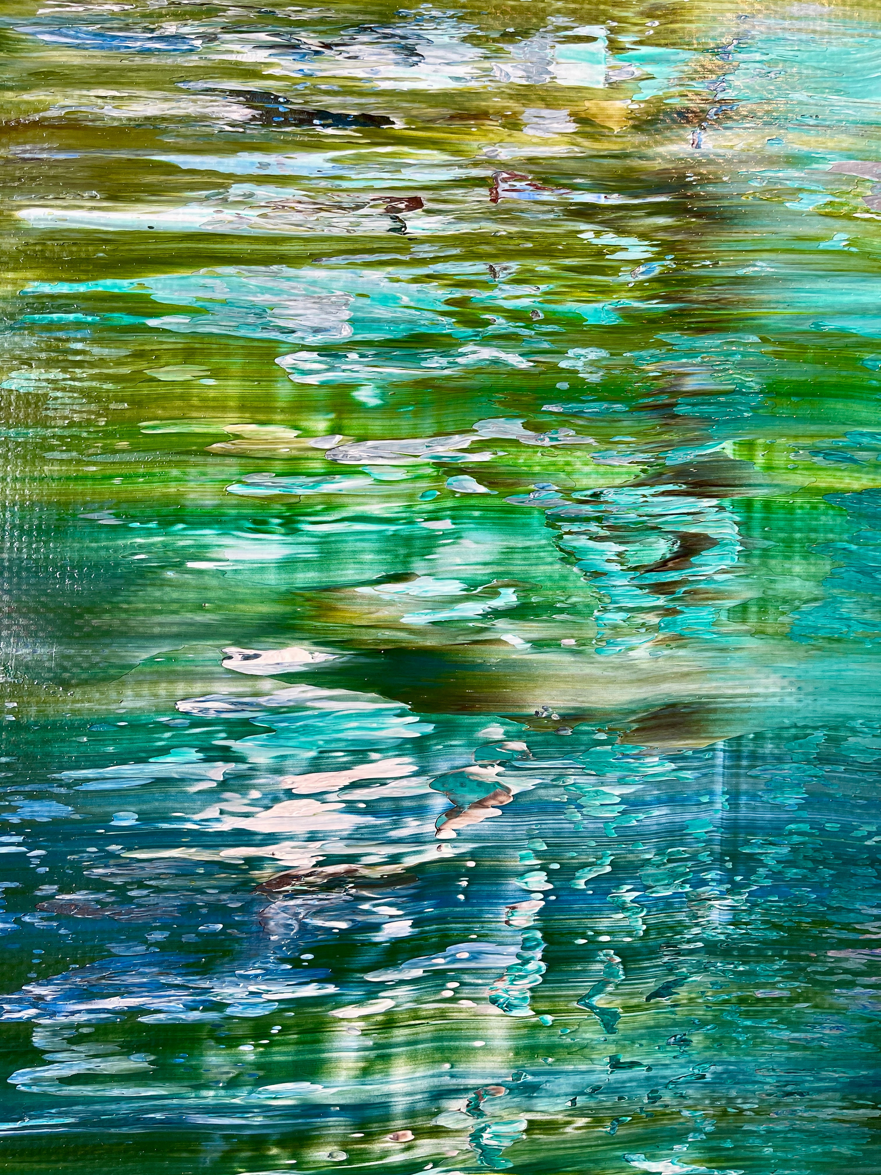 Artwork by Robert Niesse, Abstract informal 2023-2104-4, Made of Oil on linen 