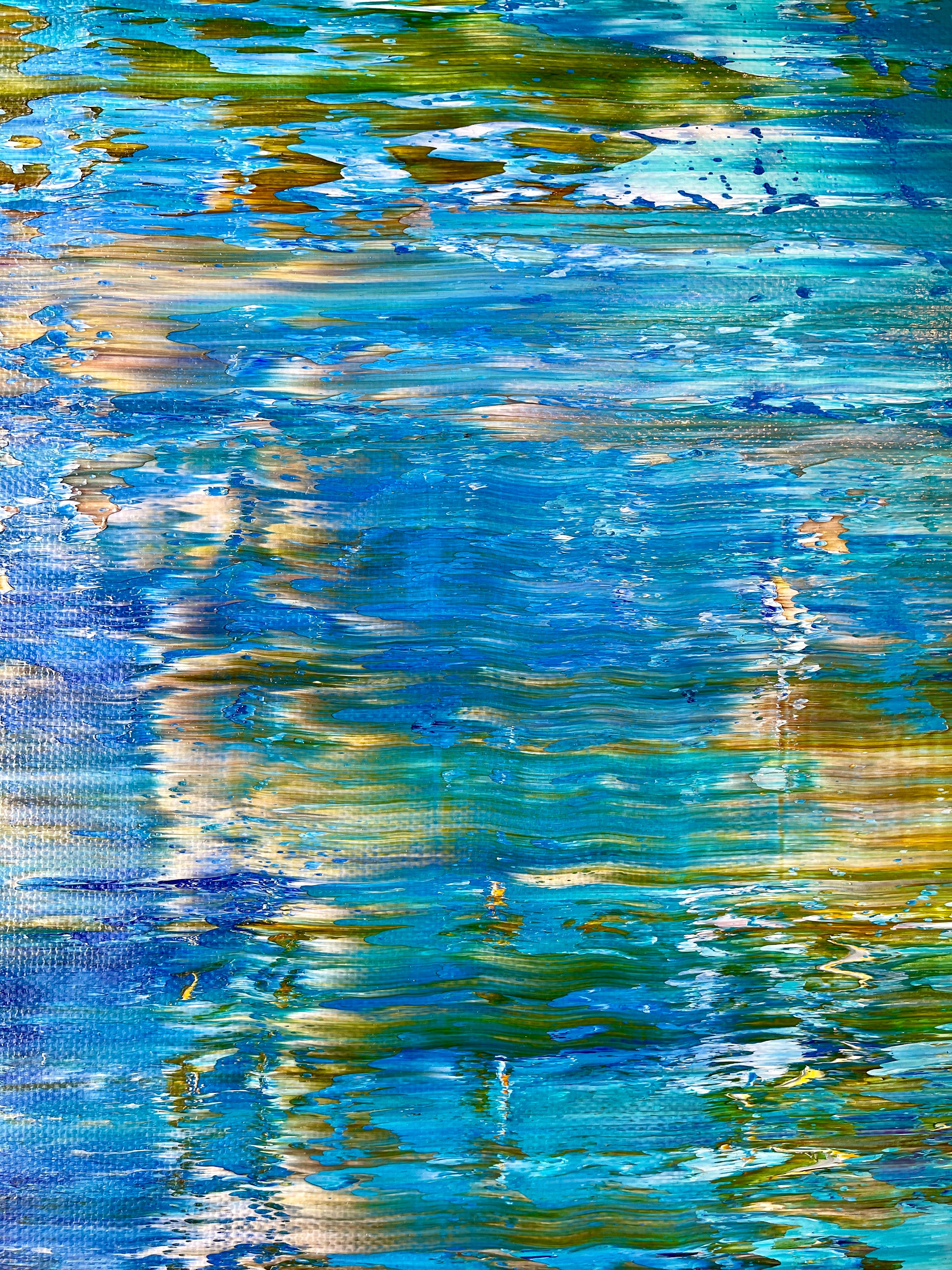 Artwork by Robert Niesse, Abstract informal 2023-2104-5, Made of Oil on linen 