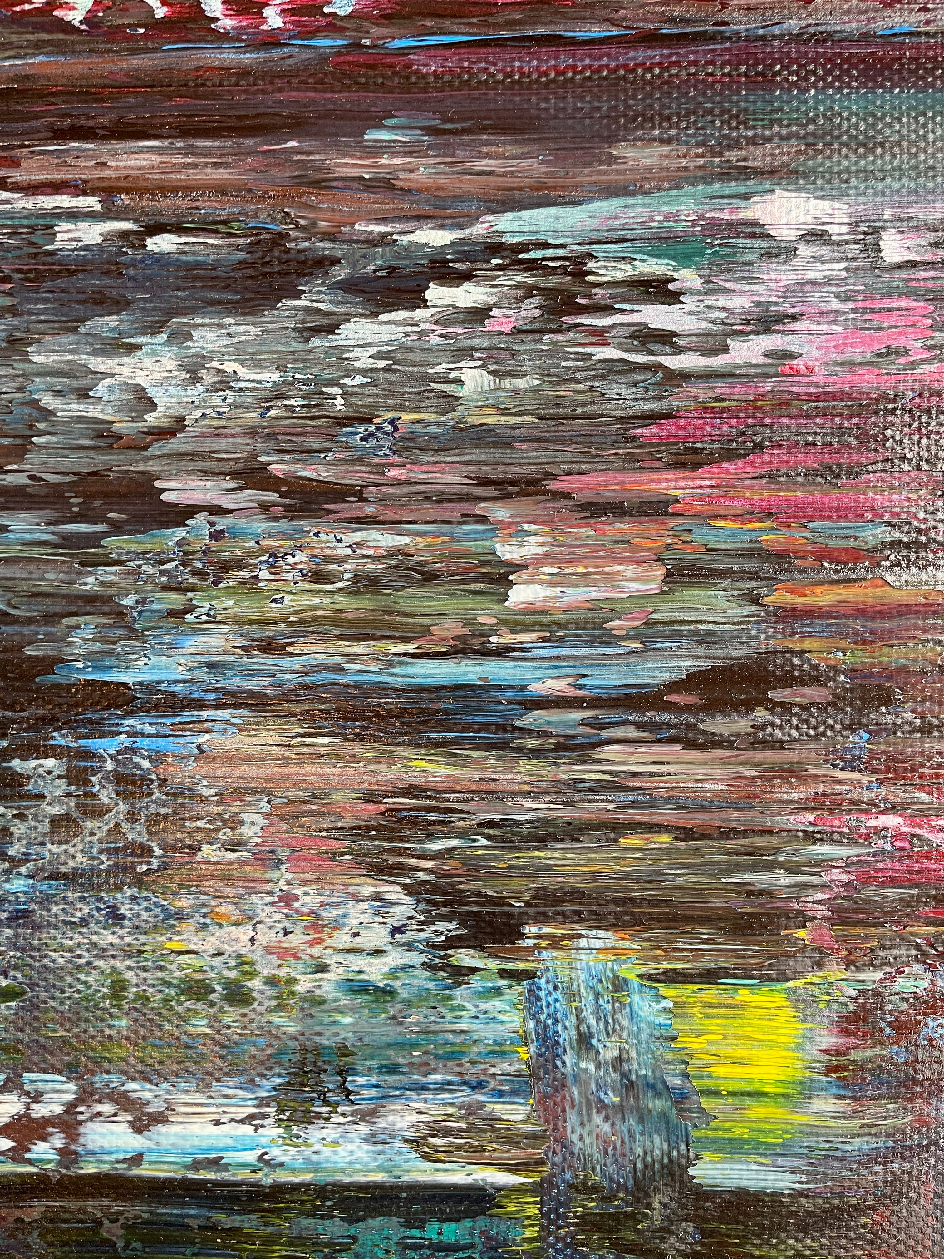 Artwork by Robert Niesse, Abstract informal 2023-2104-9, Made of Oil on linen 