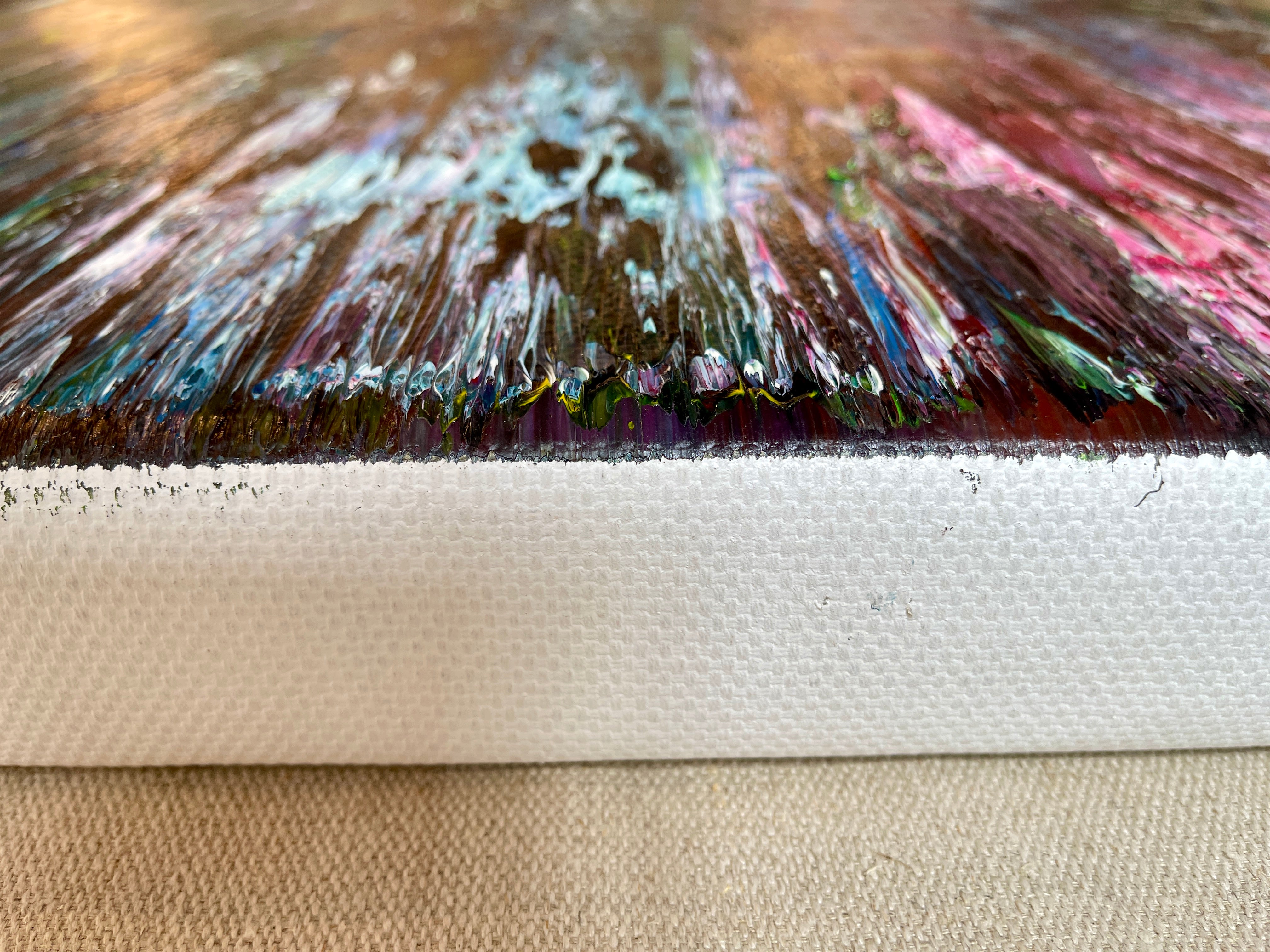 Artwork by Robert Niesse, Abstract informal 2023-2104-9, Made of Oil on linen 