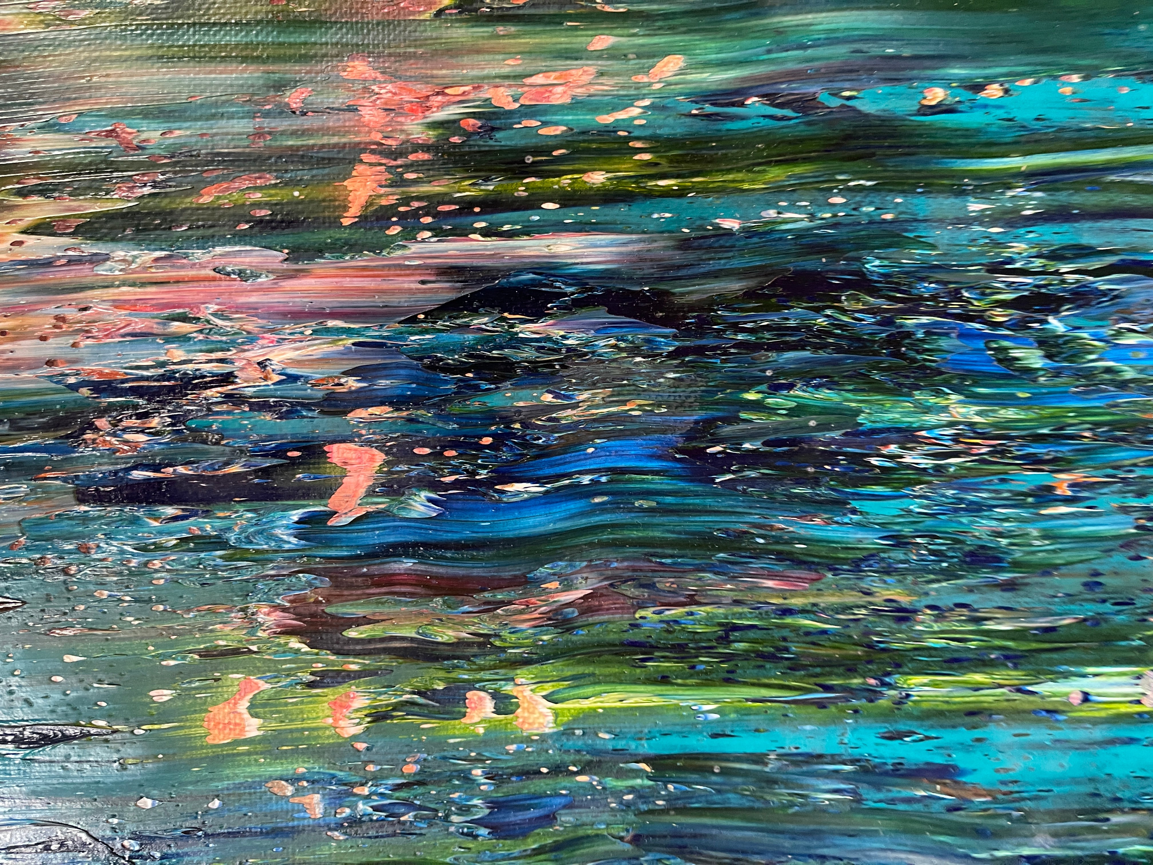 Artwork by Robert Niesse, Abstract informal 2024-2111-1, Made of Oil on canvas 