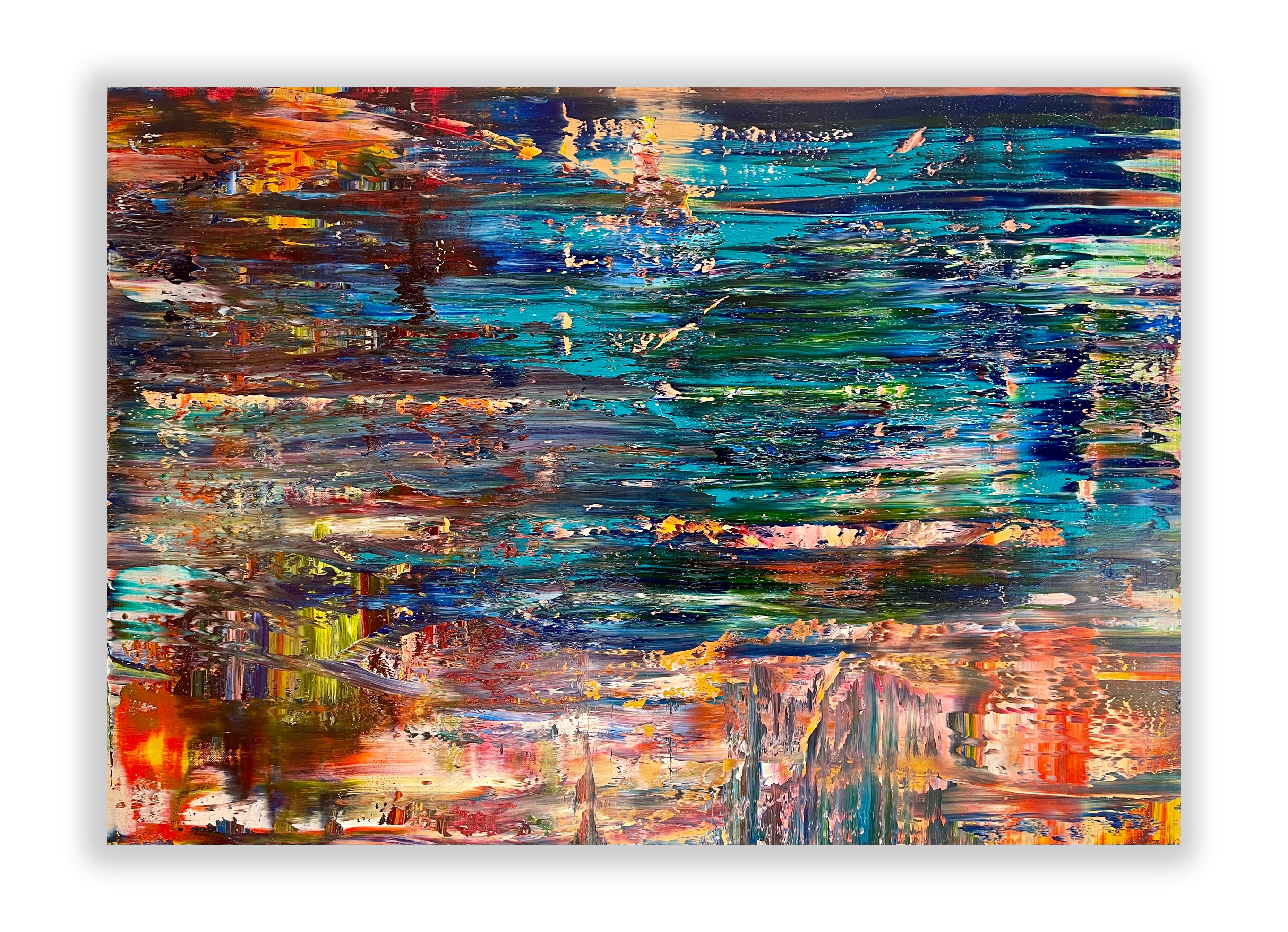 Abstract informal 2024-2111-1 by Robert Niesse, 2024