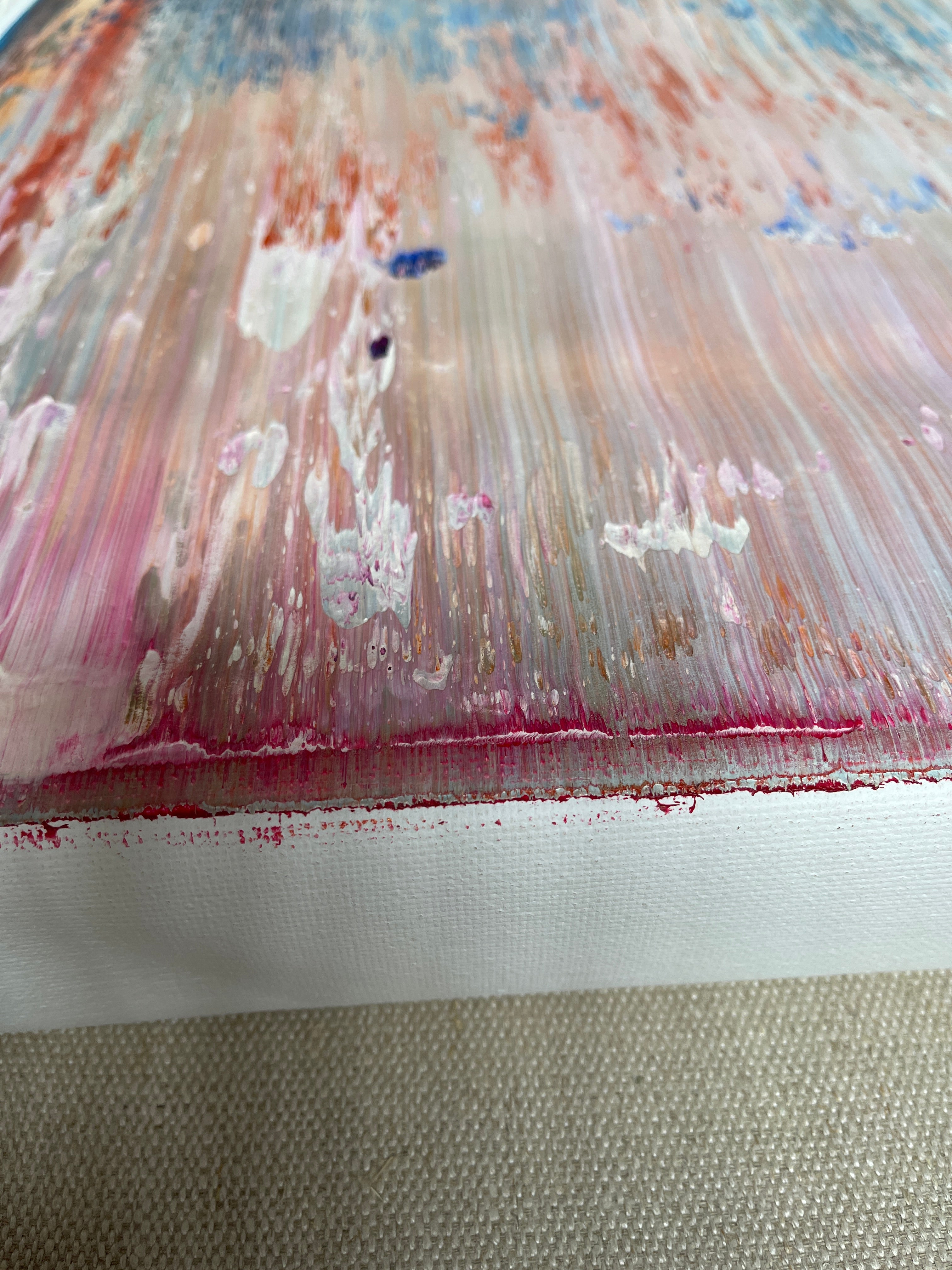 Artwork by Robert Niesse, Abstract informal 2024-2113-3, Made of Oil on canvas 