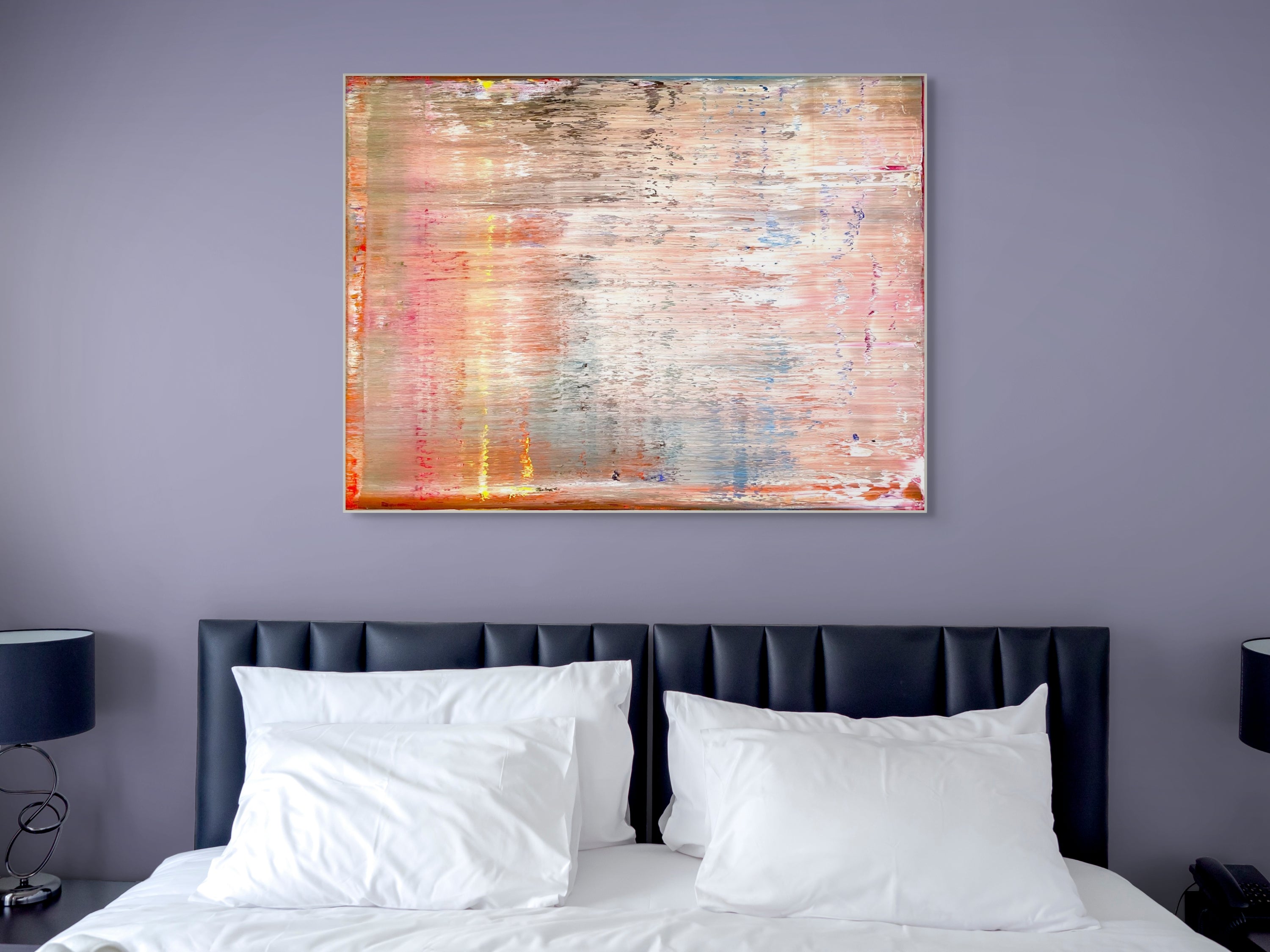 Artwork by Robert Niesse, Abstract informal 2024-2113-3, Made of Oil on canvas 